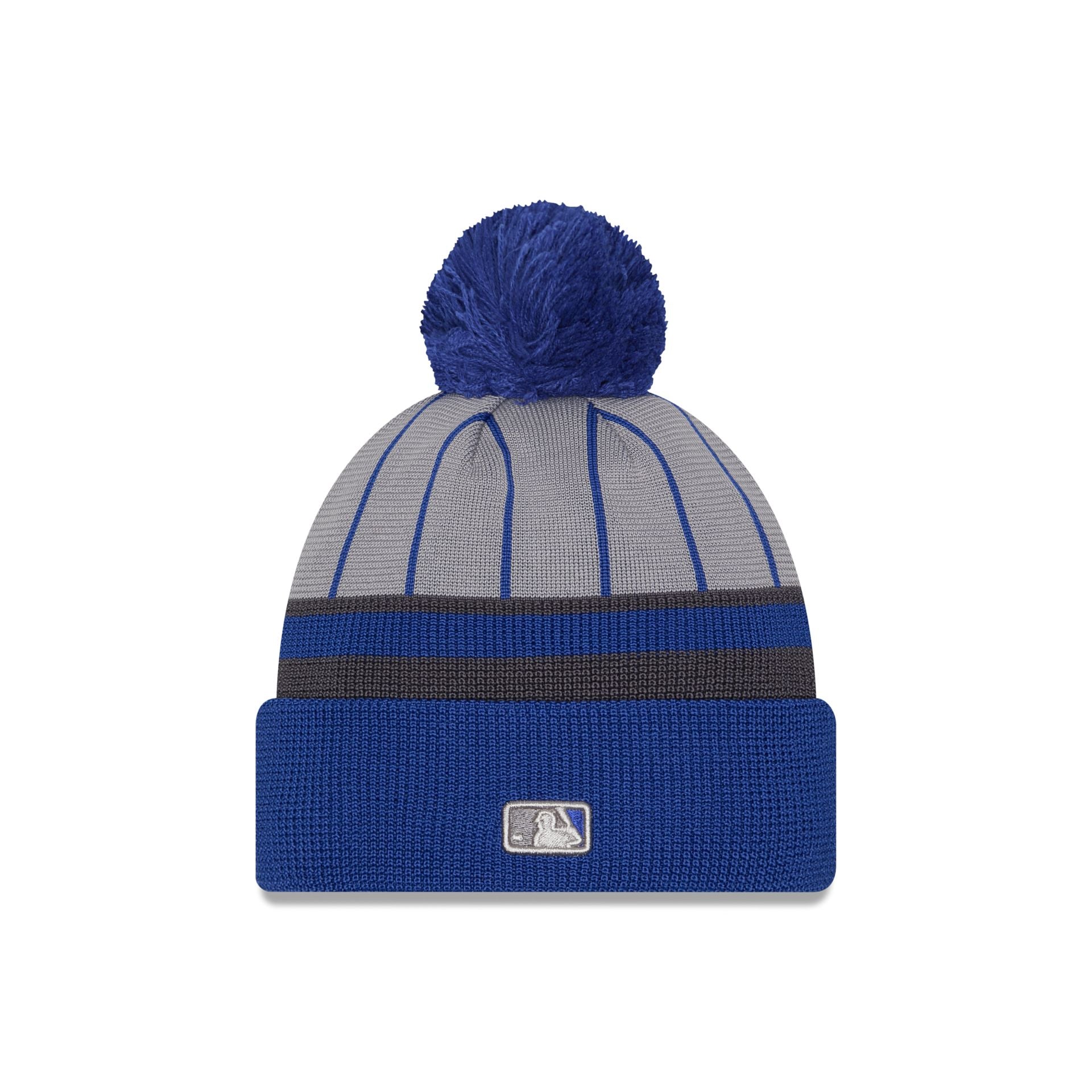 New York Mets 2025 Batting Practice Pom Knit Hat - Image 2