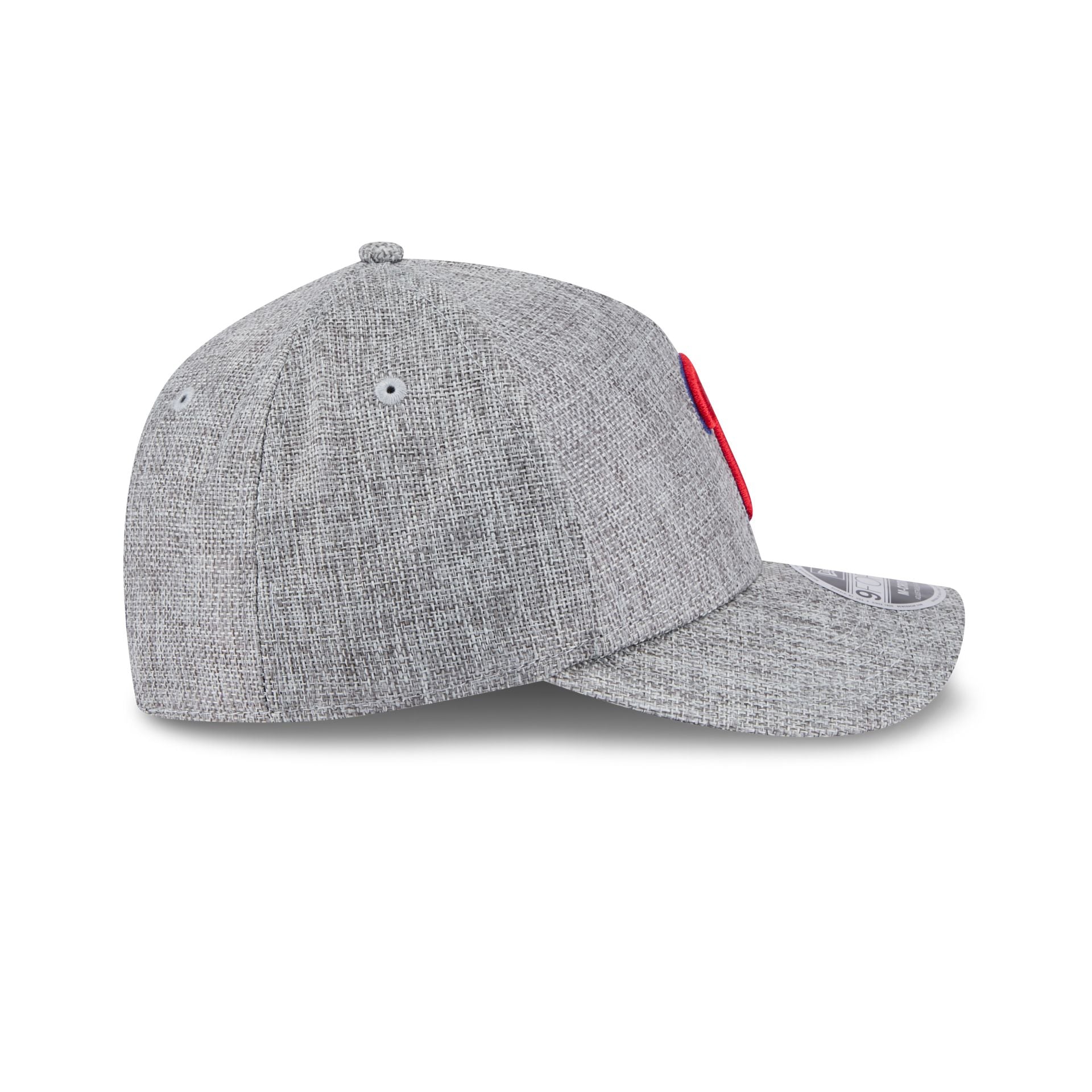 Philadelphia Phillies Cotton Weave Gray 9FORTY M-Crown A-Frame Snapback Hat - Image 5