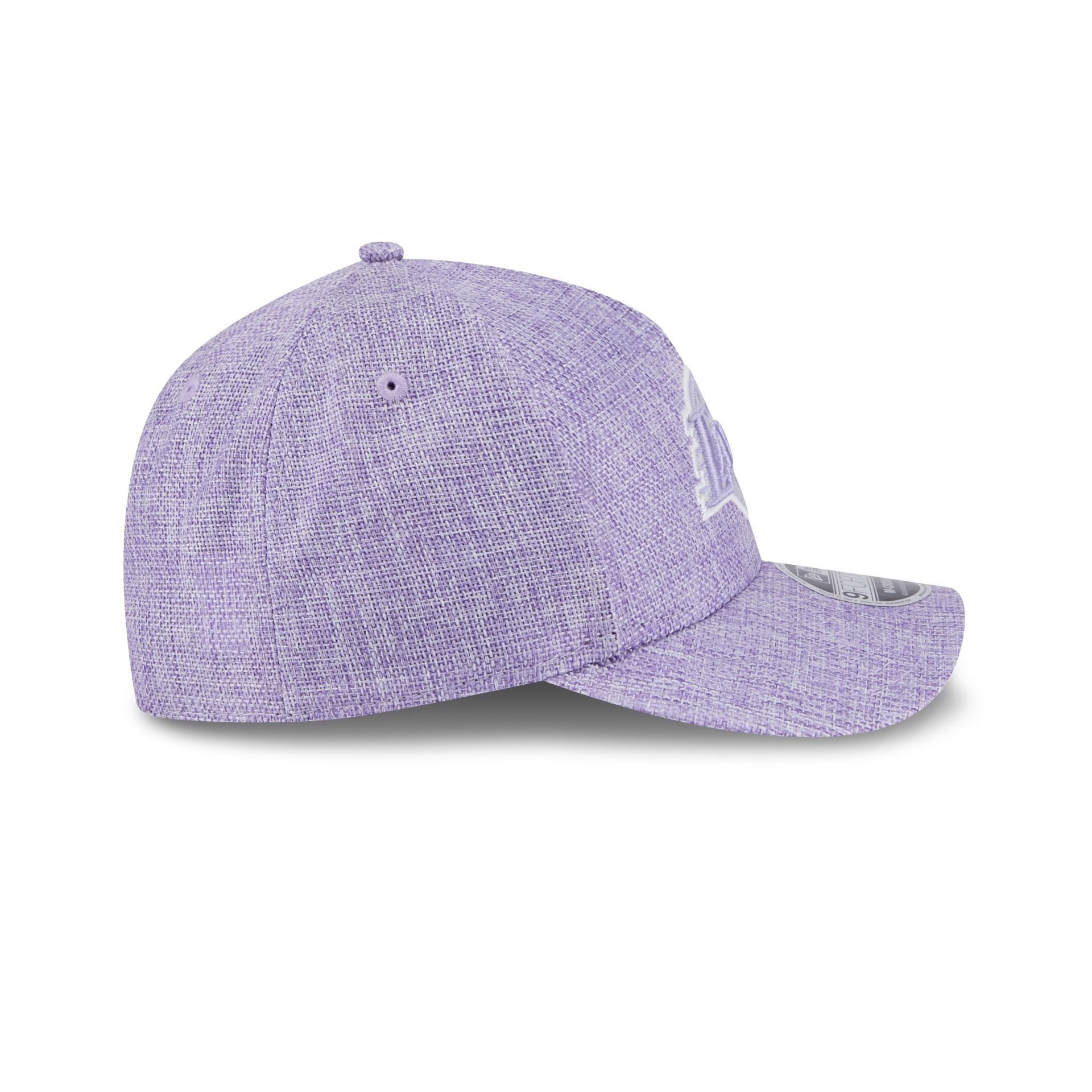 Los Angeles Lakers Cotton Weave Purple 9FORTY M-Crown A-Frame Snapback Hat - Image 5