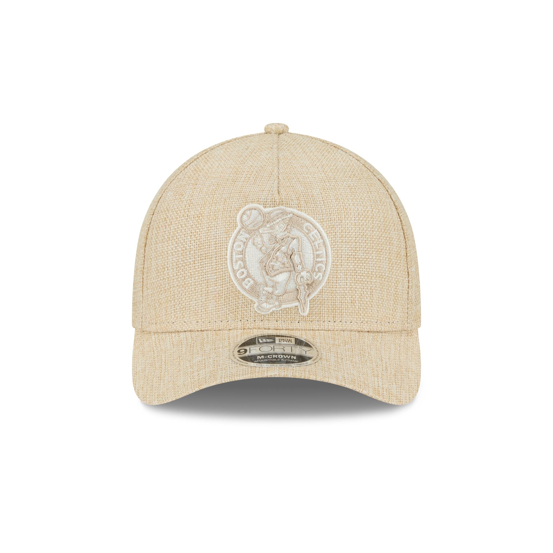 Boston Celtics Cotton Weave Stone 9FORTY M-Crown A-Frame Snapback Hat - Image 2