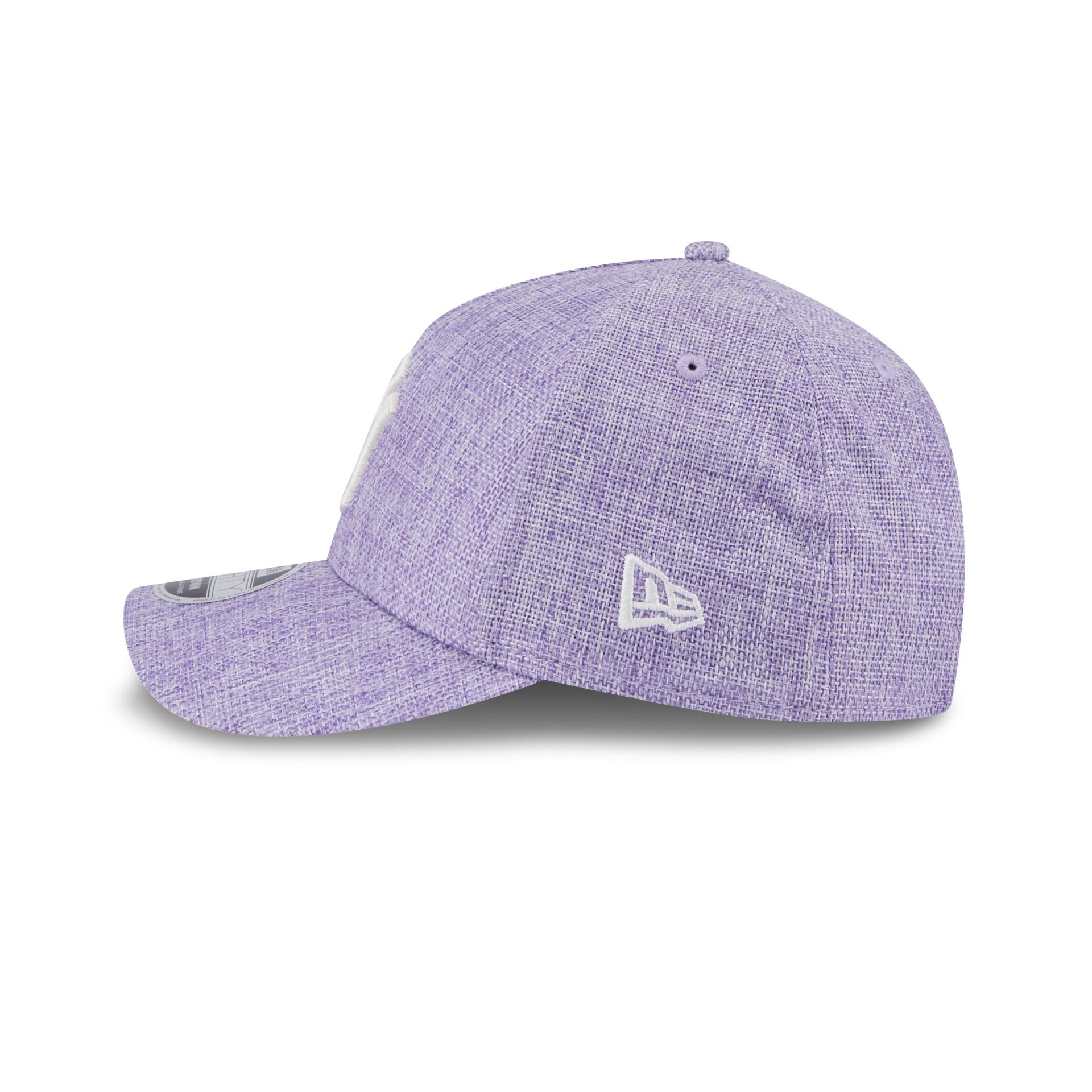New York Yankees Cotton Weave Purple 9FORTY M-Crown A-Frame Snapback Hat - Image 4