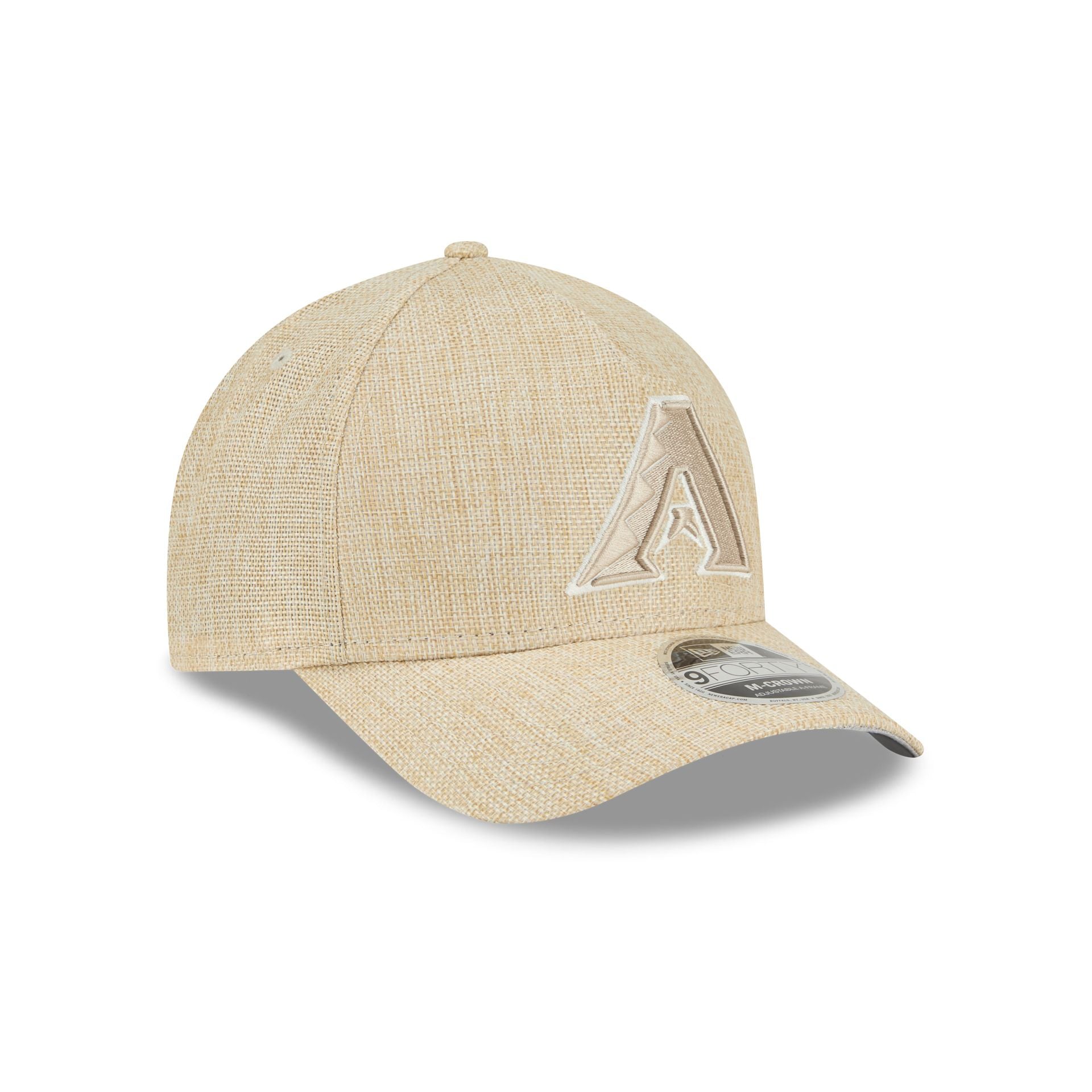 Arizona Diamondbacks Cotton Weave Stone 9FORTY M-Crown A-Frame Snapback Hat - Image 3