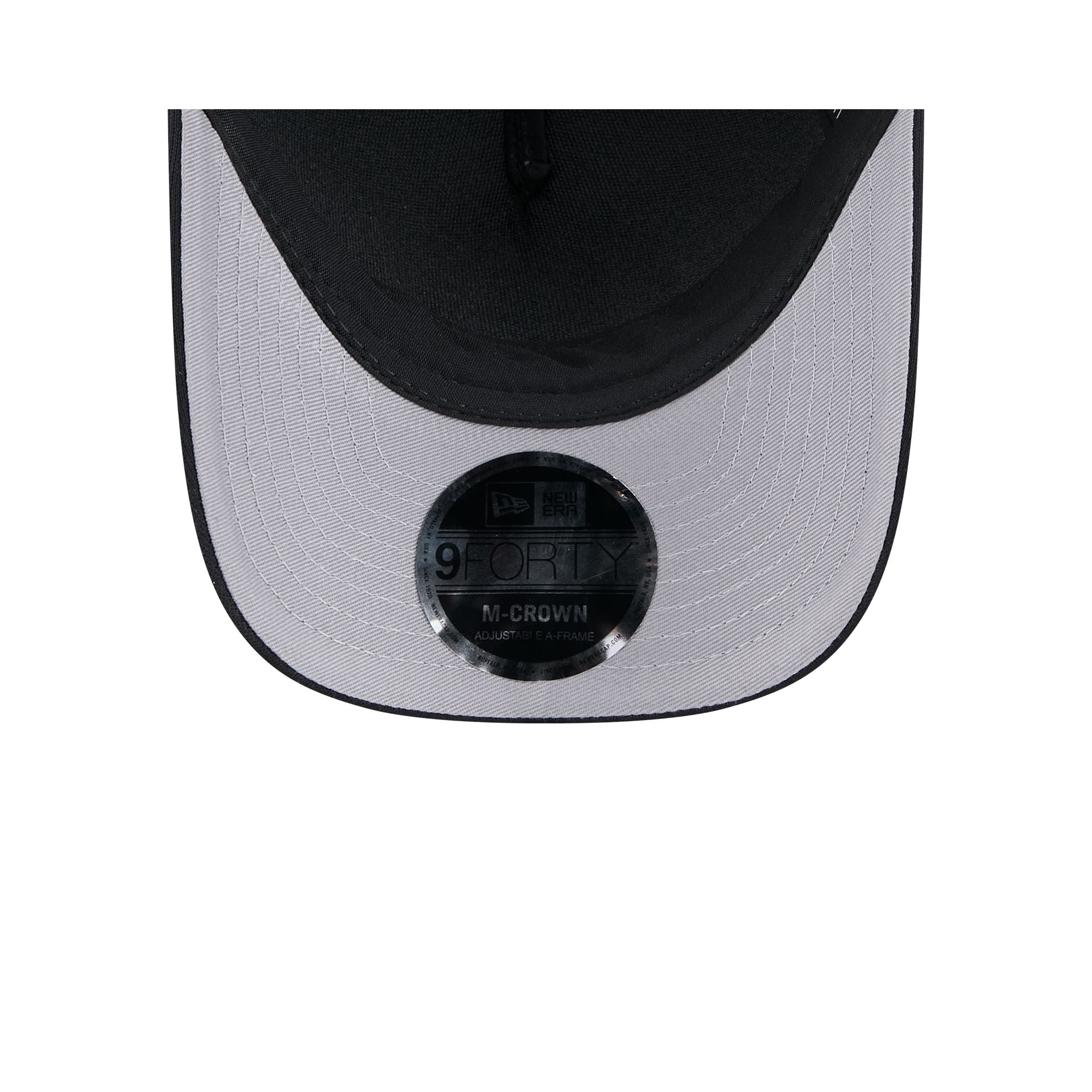 Brooklyn Nets Gradient Raceway 9FORTY M-Crown A-Frame Trucker Hat - Image 7