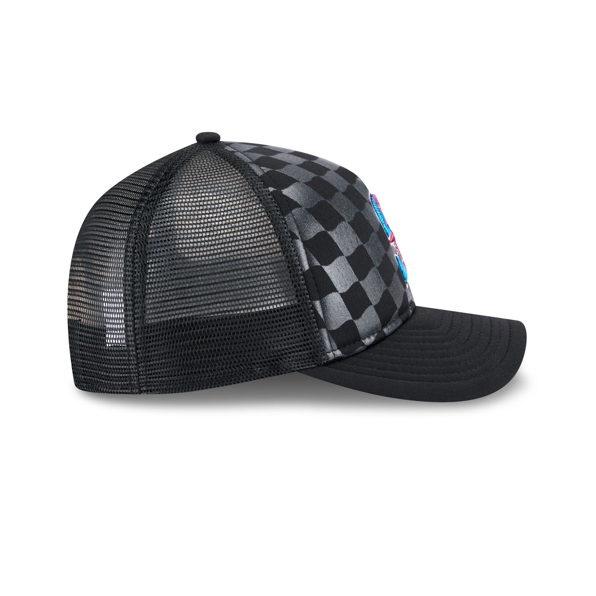 Seattle Mariners Gradient Raceway 9FORTY M-Crown A-Frame Trucker Hat - Image 5