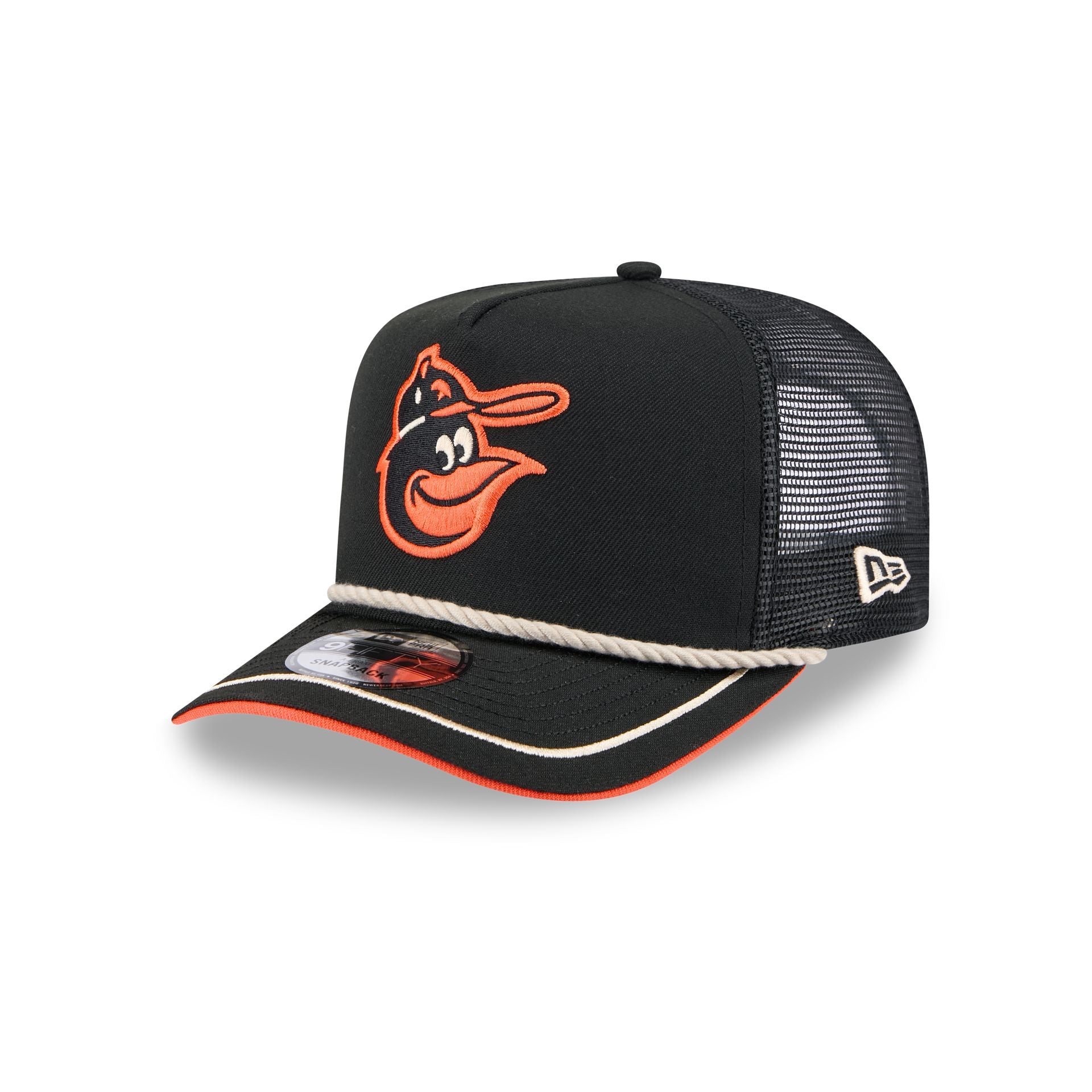 Baltimore Orioles Vintage Team Rope 9FIFTY A-Frame Trucker