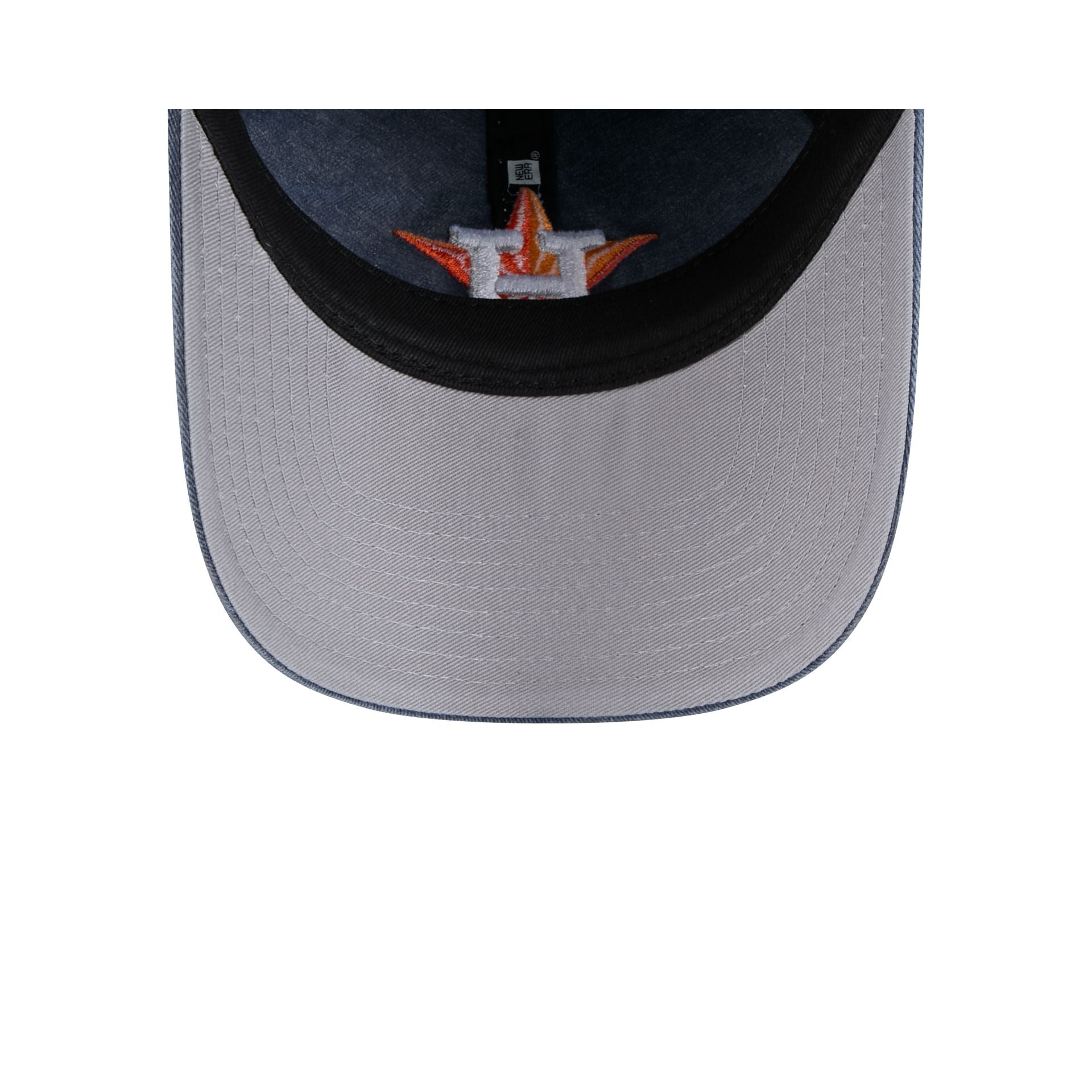 Houston Astros Washed Contrast 9TWENTY Adjustable Hat - Image 7