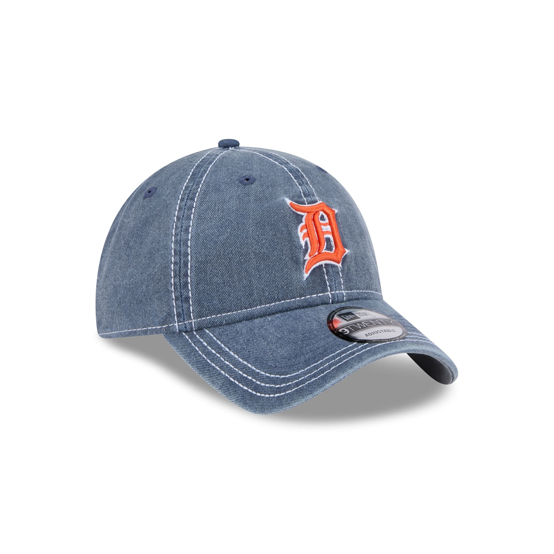 Detroit Tigers Washed Contrast 9TWENTY Adjustable Hat - Image 3