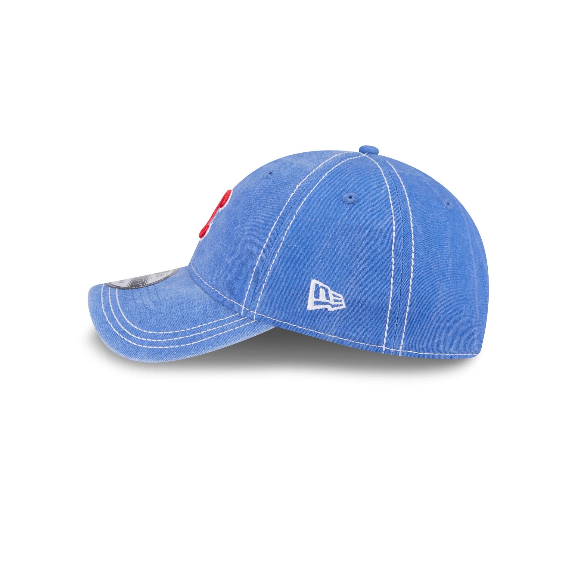 Chicago Cubs Washed Contrast 9TWENTY Adjustable Hat - Image 4