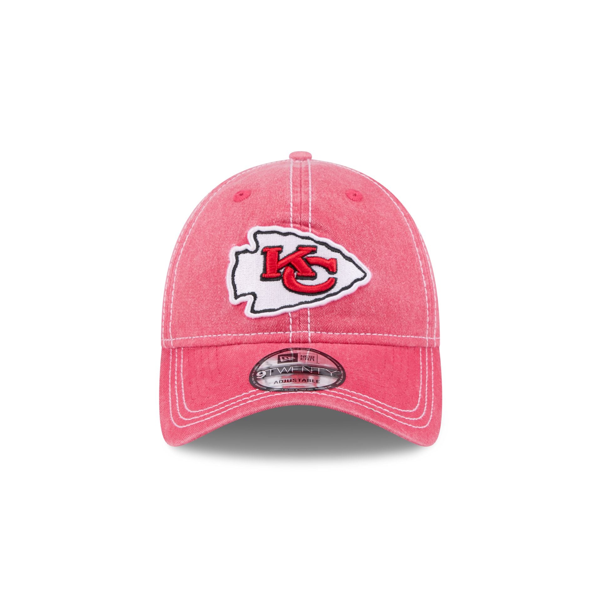 Kansas City Chiefs Washed Contrast 9TWENTY Adjustable Hat - Image 2