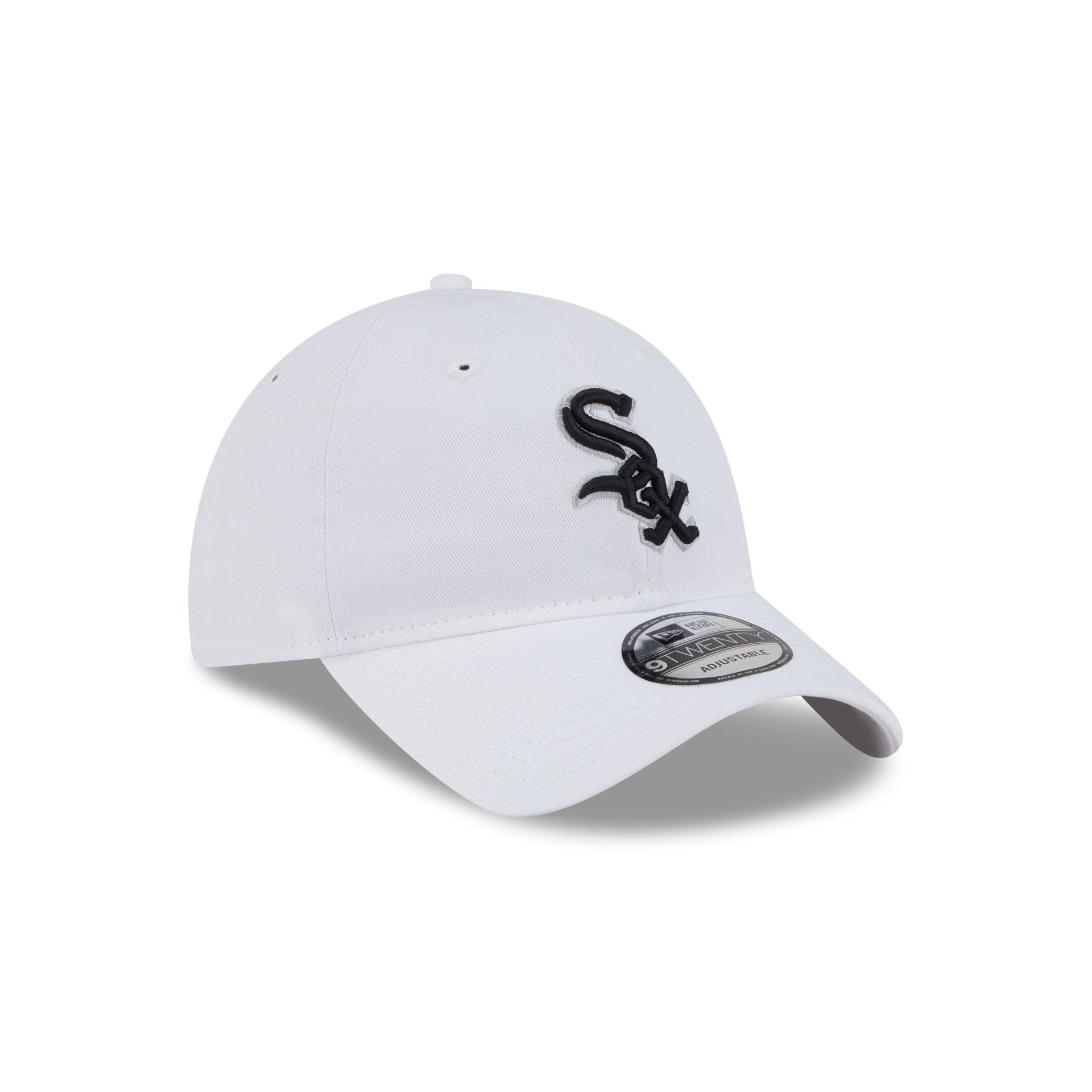 Chicago White Sox White 9TWENTY Adjustable Hat - Image 3