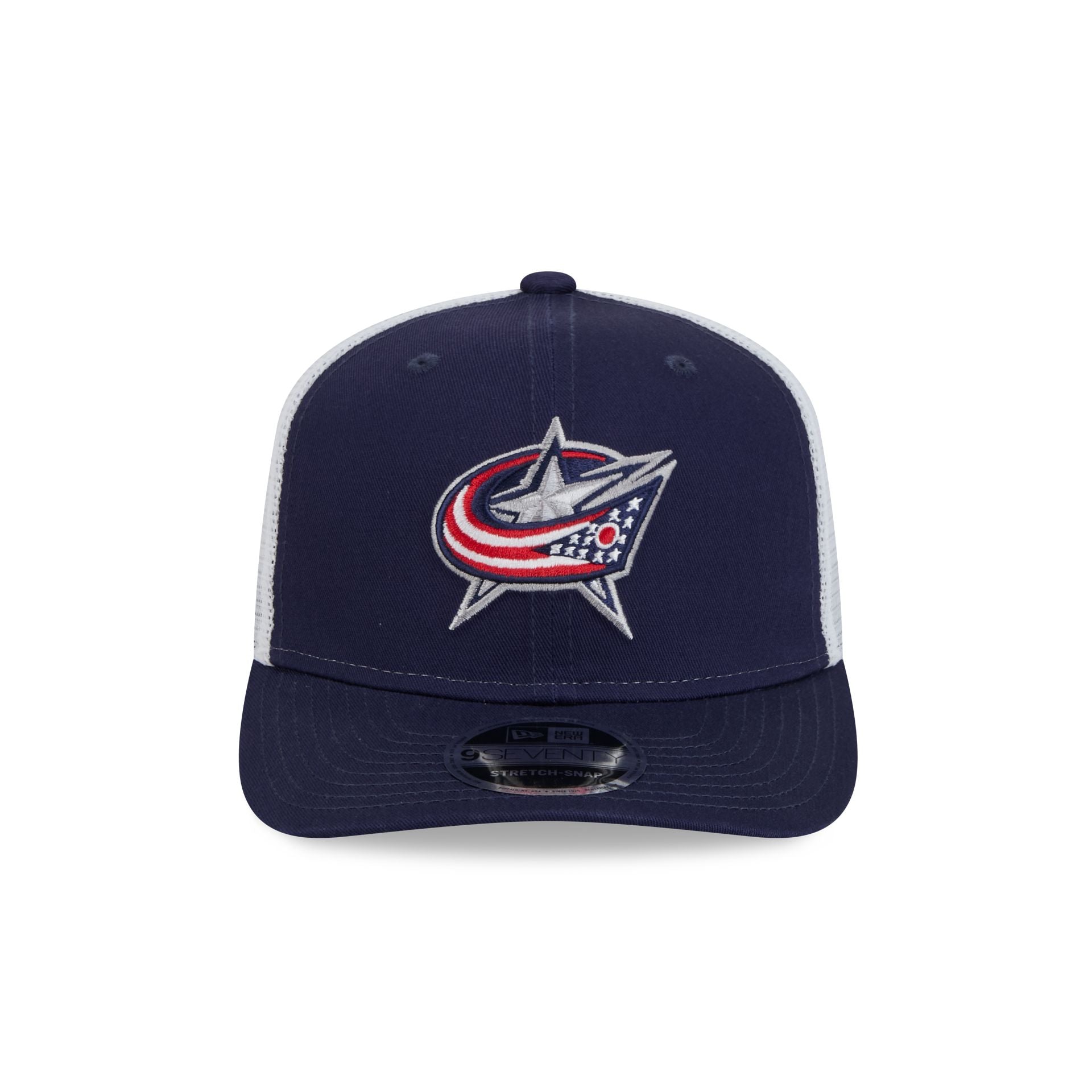 Columbus Blue Jackets Team 9SEVENTY Trucker Hat - Image 2