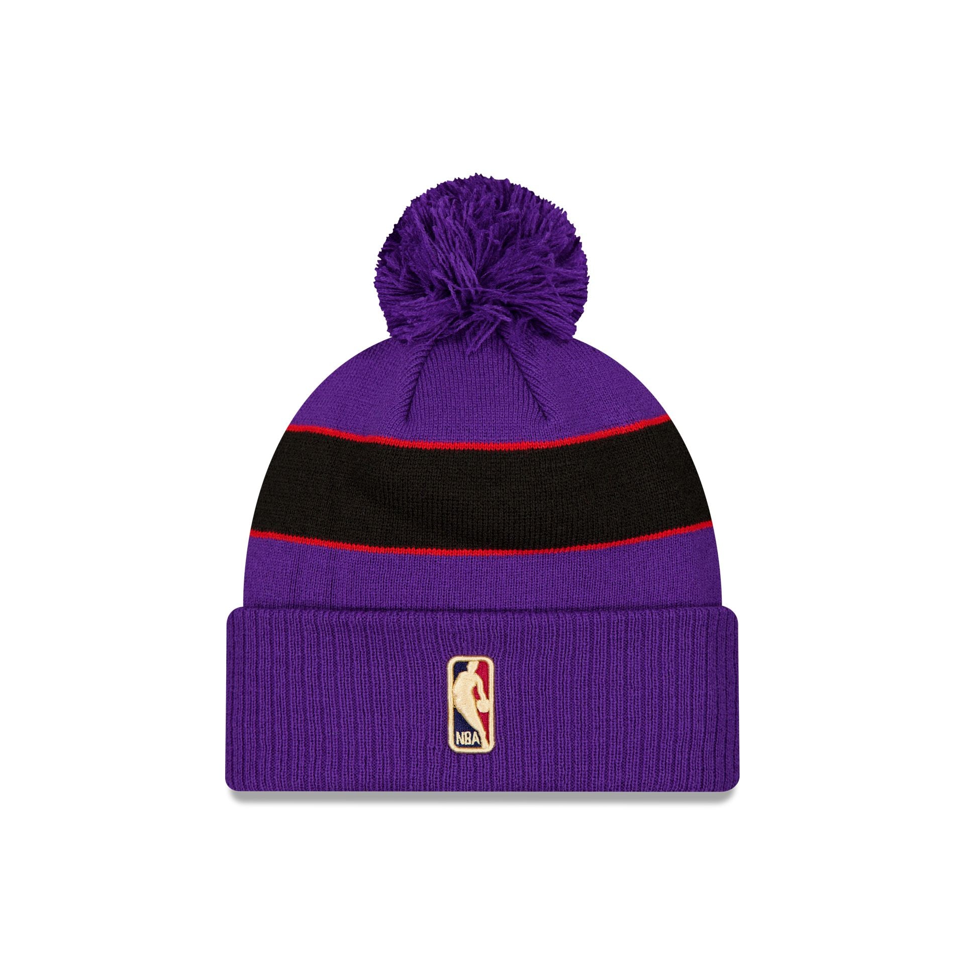 Toronto Raptors Classic Edition Pom Knit Hat - Image 2