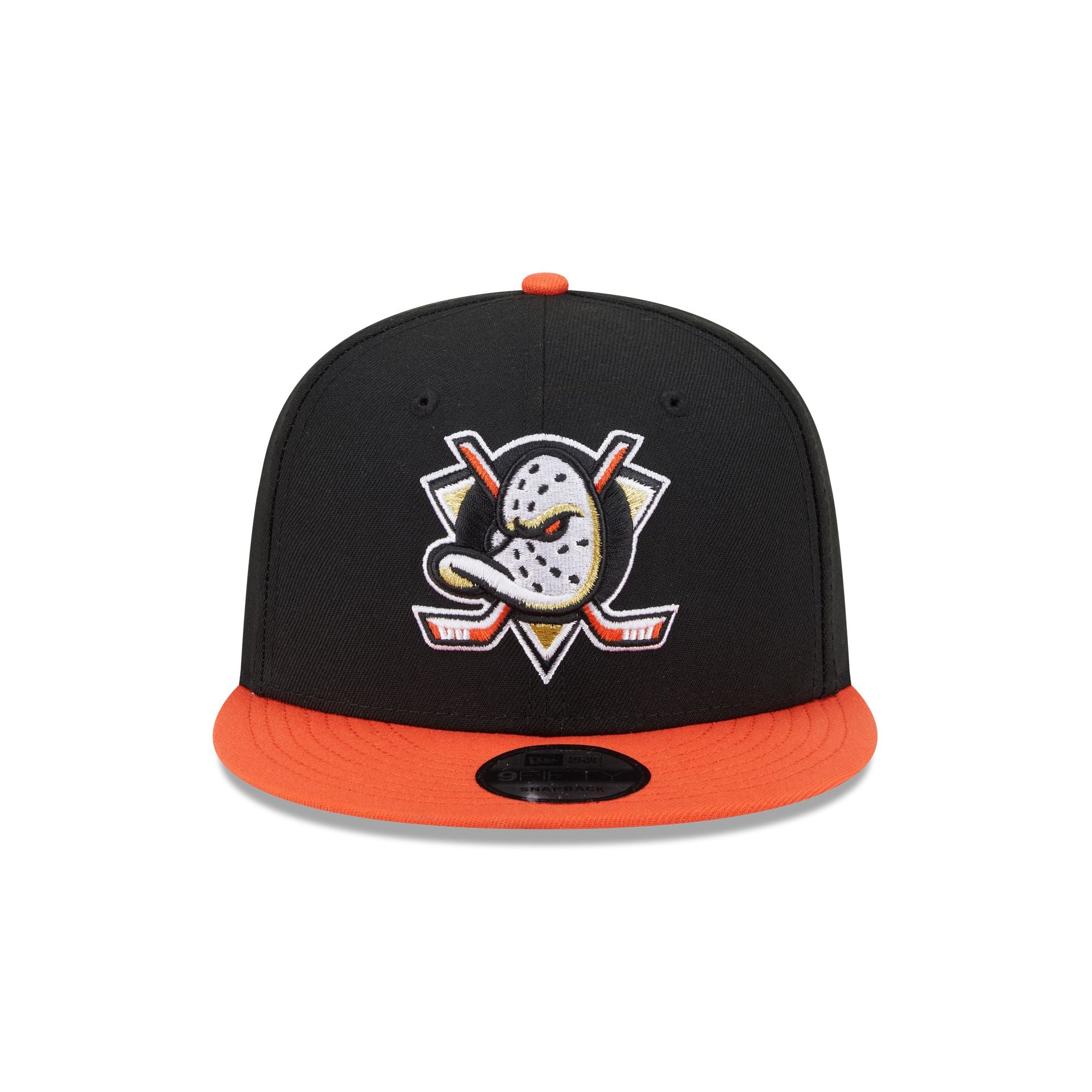 Anaheim Ducks Black 9FIFTY Snapback Hat - Image 2