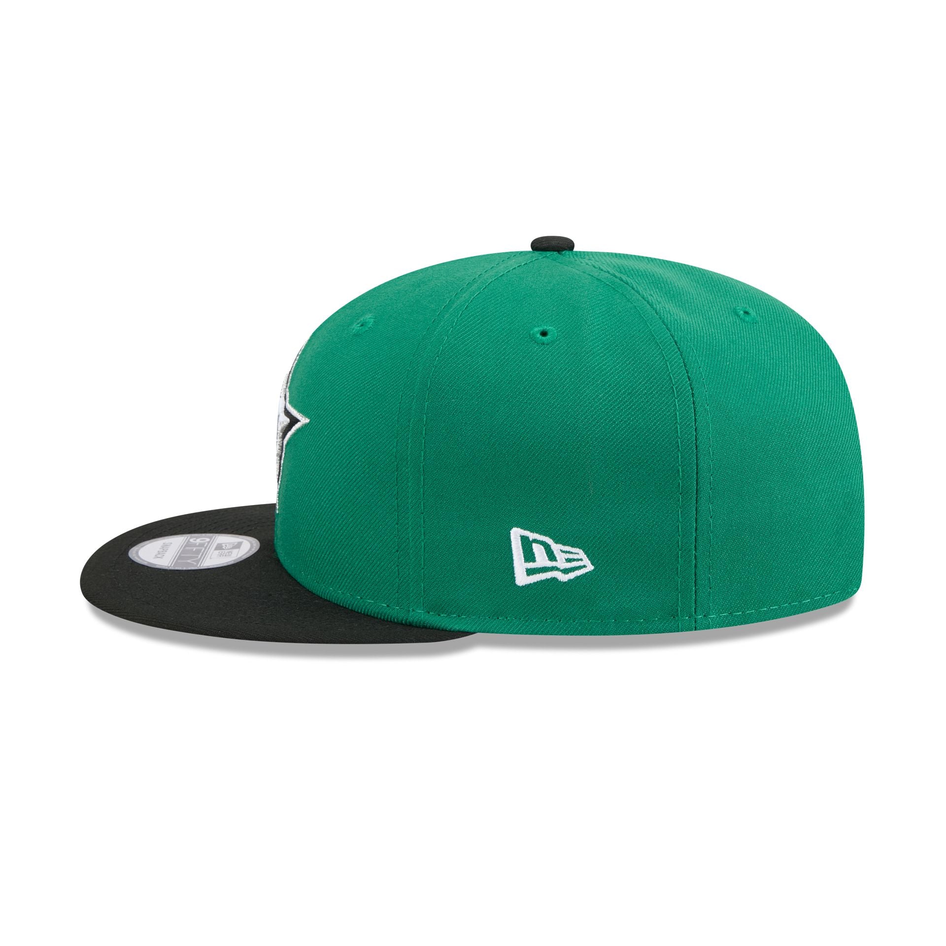 Dallas Stars Black Visor 9FIFTY Snapback Hat - Image 4