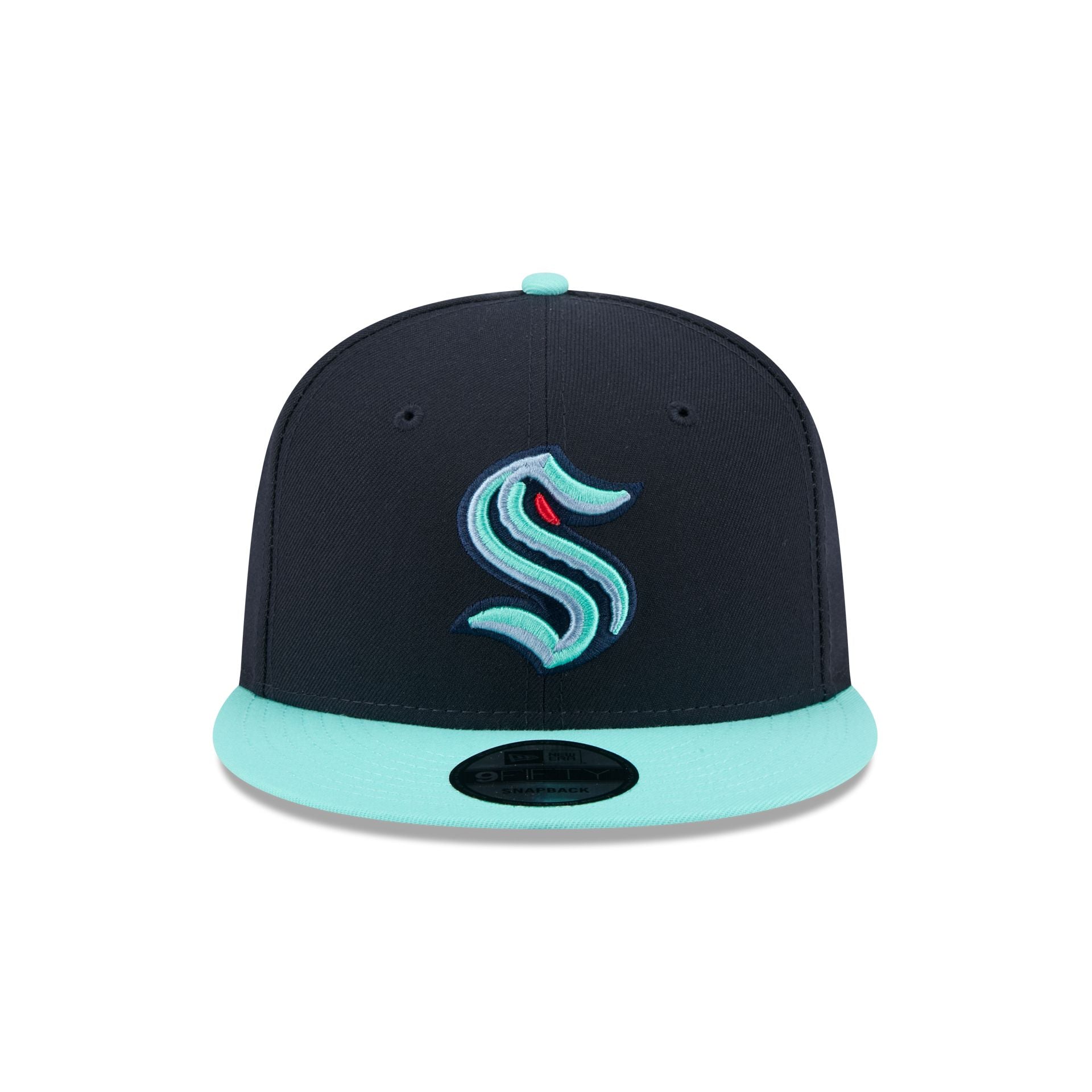 Seattle Kraken Blue Visor 9FIFTY Snapback Hat - Image 2