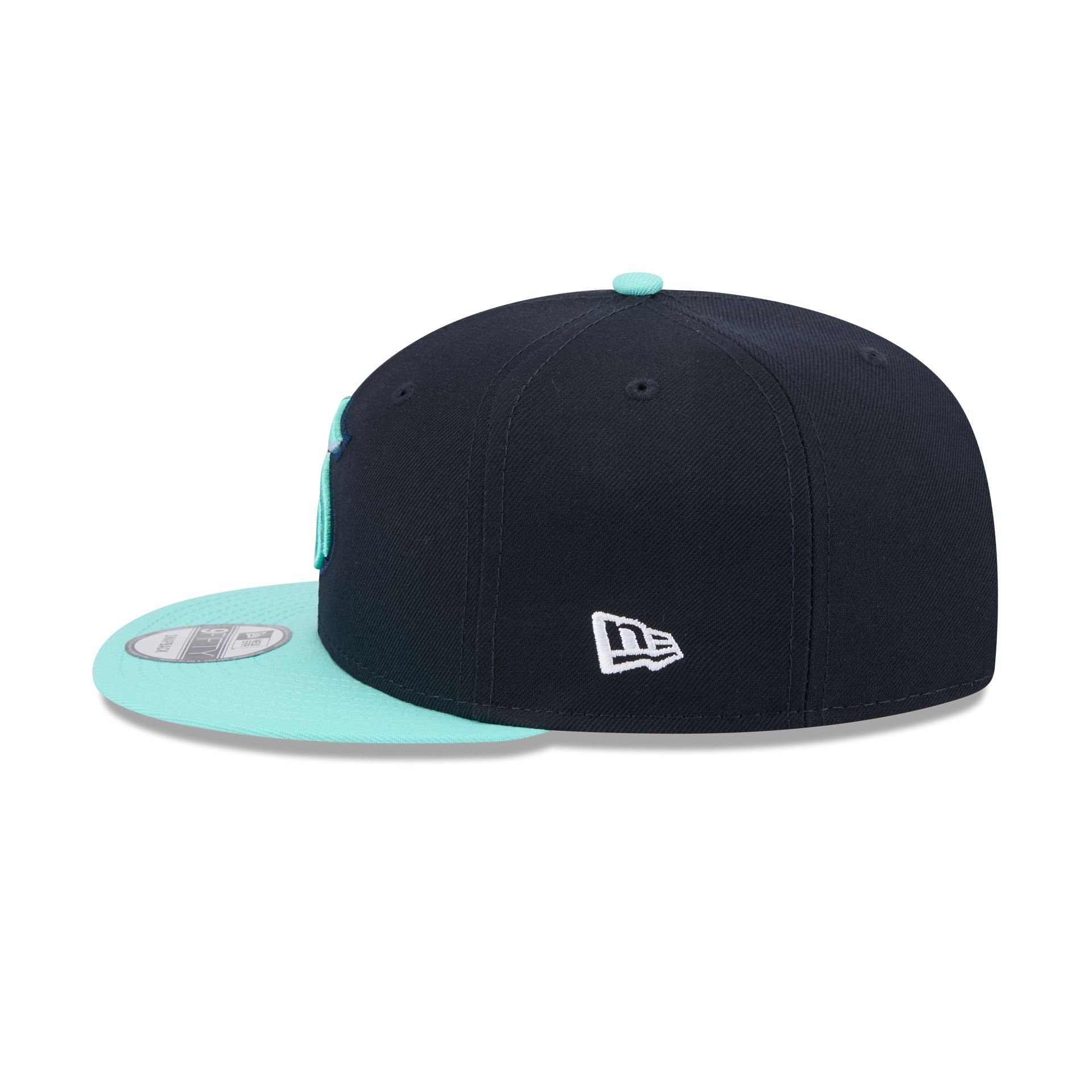 Seattle Kraken Blue Visor 9FIFTY Snapback Hat - Image 4