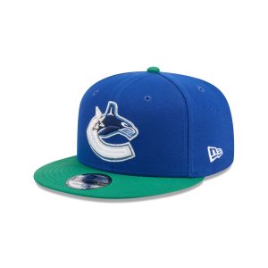 Vancouver Canucks Green Visor 9FIFTY Snapback Hat