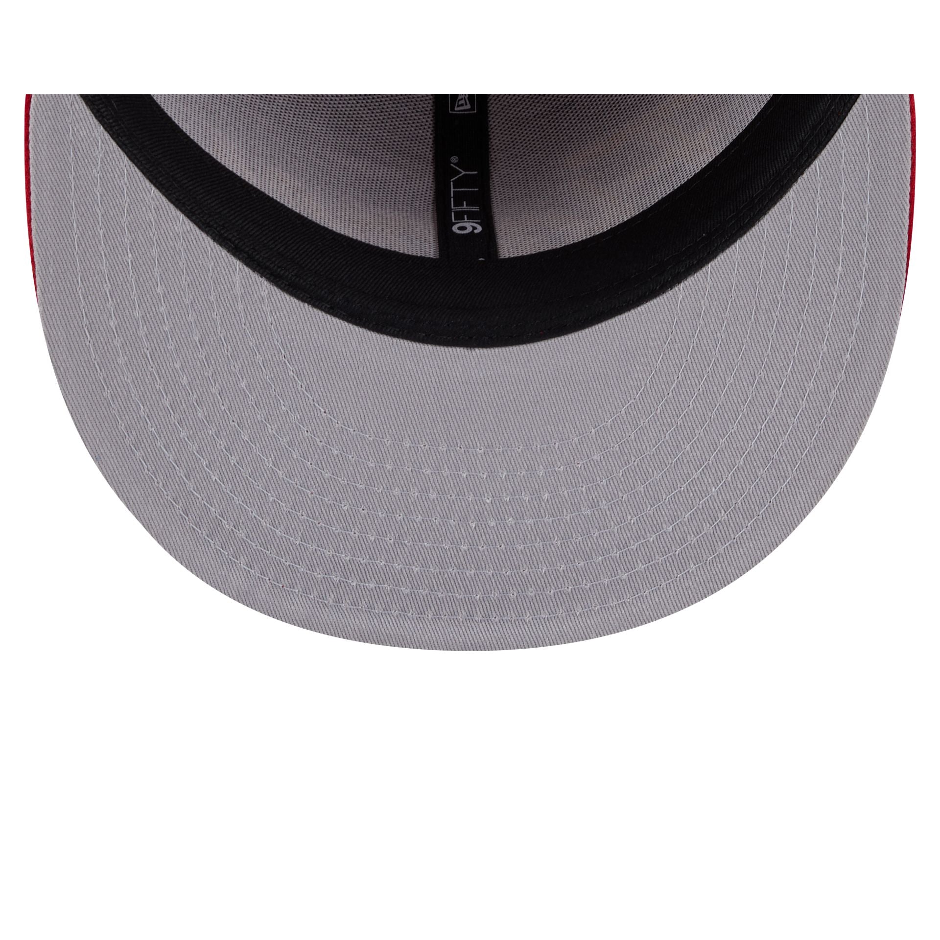 Calgary Flames Script 9FIFTY Snapback Hat - Image 7