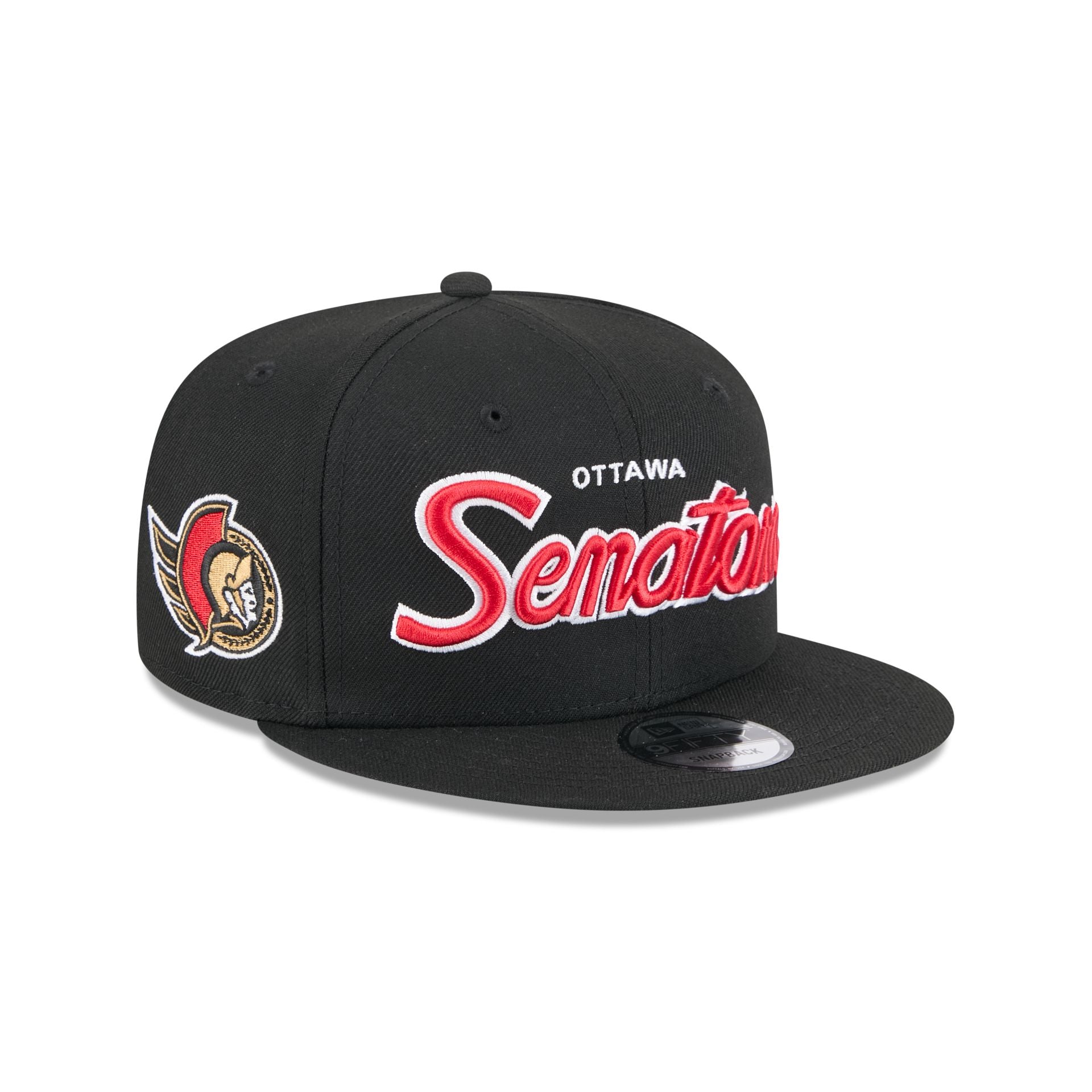Ottawa Senators Script 9FIFTY Snapback Hat - Image 3