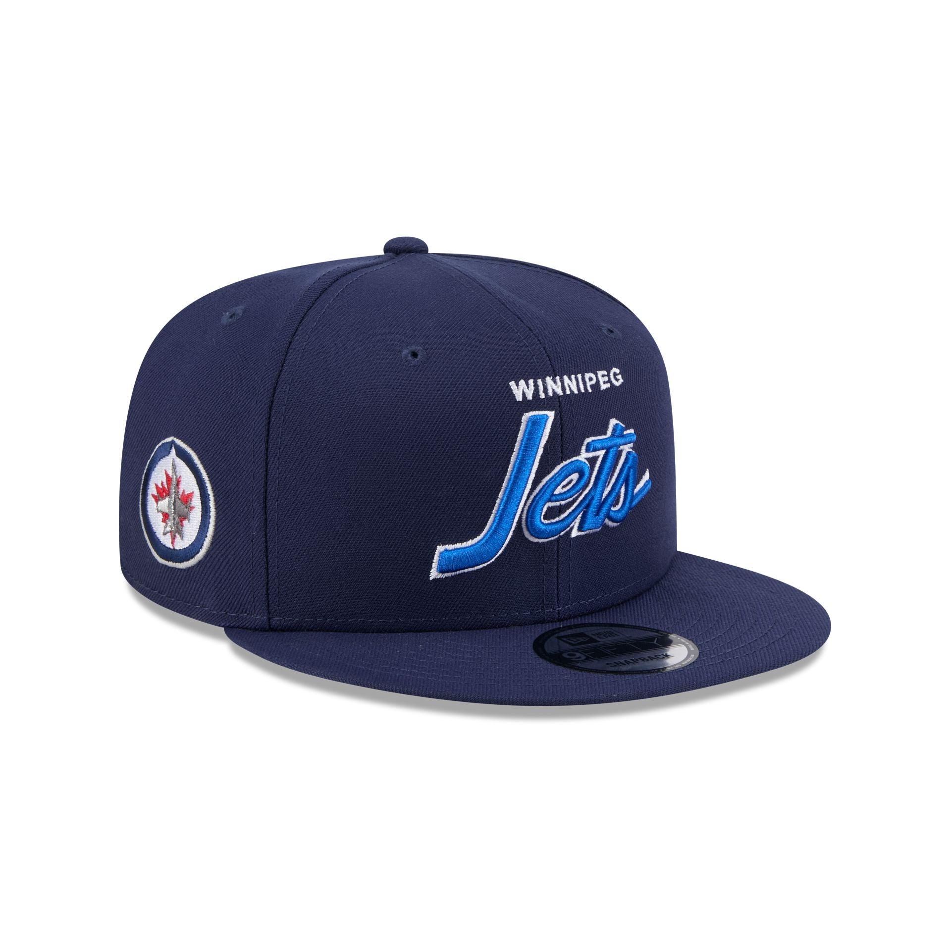 Winnipeg Jets Script 9FIFTY Snapback Hat - Image 3