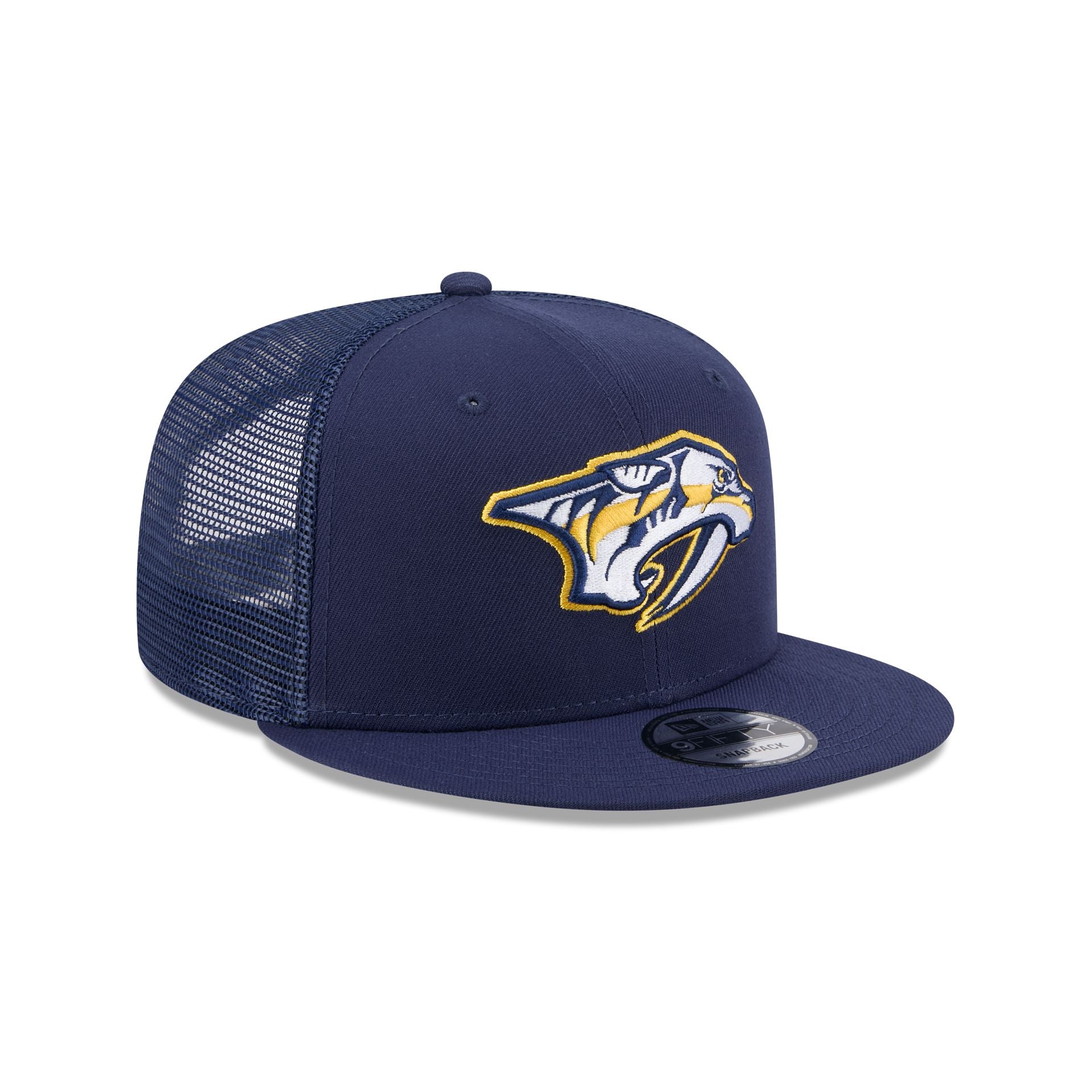 Nashville Predators Team Tag 9FIFTY Trucker Hat - Image 3