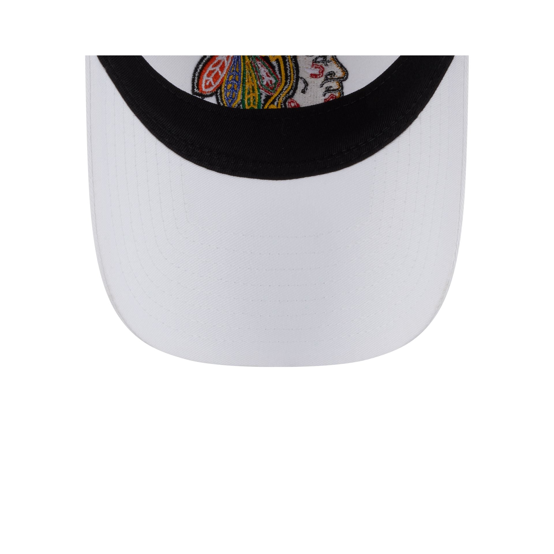 Chicago Blackhawks White 9TWENTY Adjustable Hat - Image 7