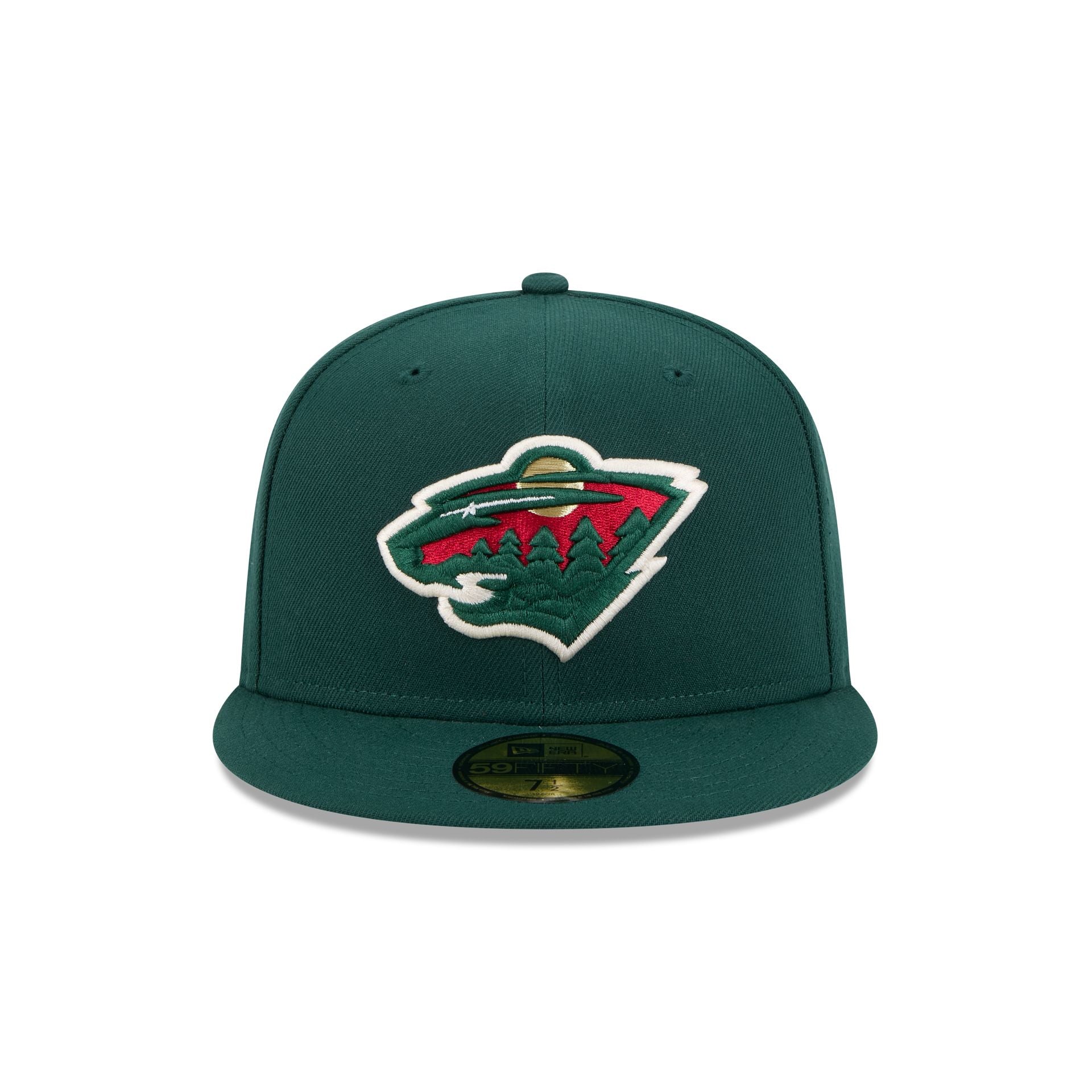 Minnesota Wild Rear Wordmark 59FIFTY Fitted Hat - Image 2