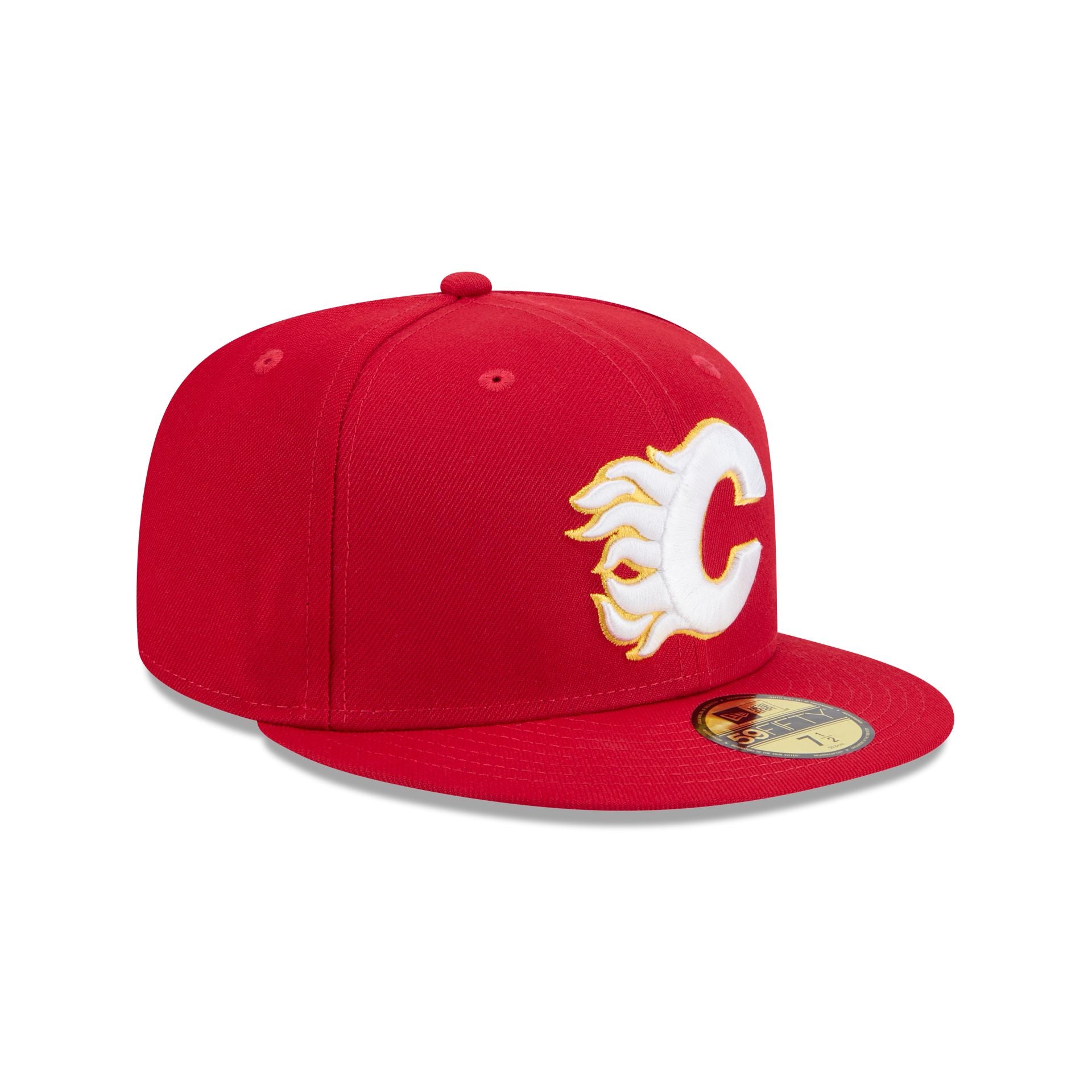 Calgary Flames Rear Wordmark 59FIFTY Fitted Hat - Image 3