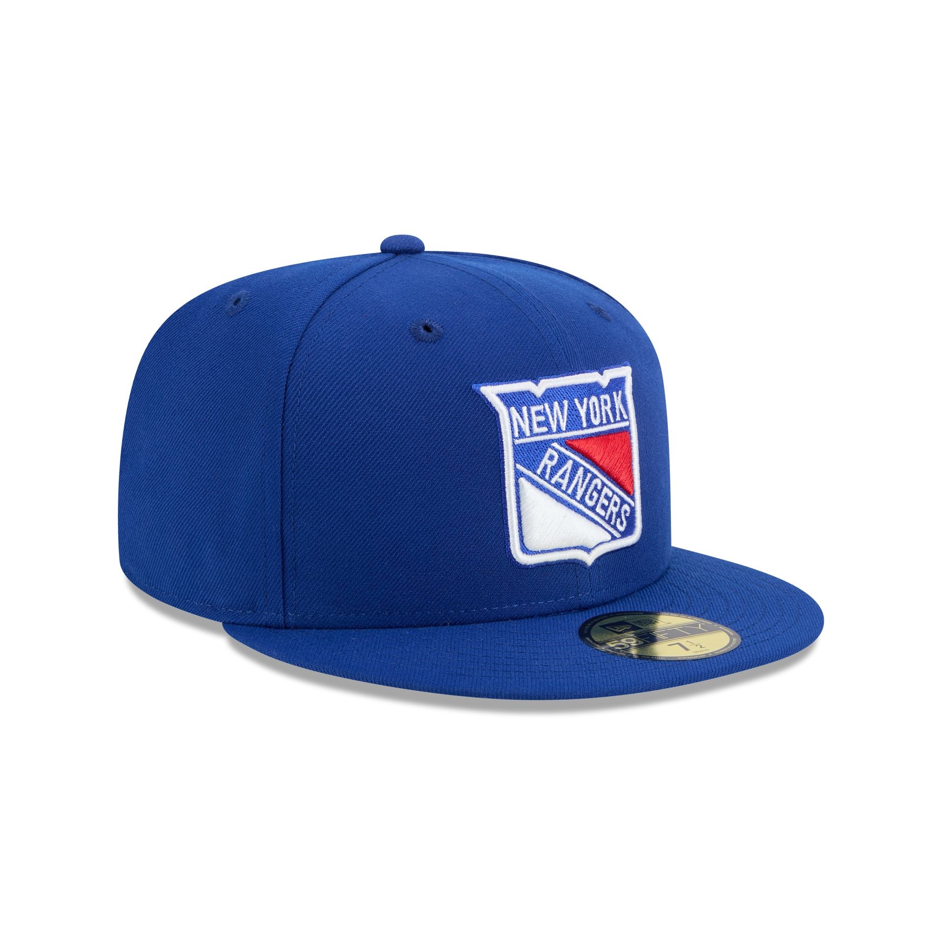New York Rangers Rear Wordmark 59FIFTY Fitted Hat - Image 3