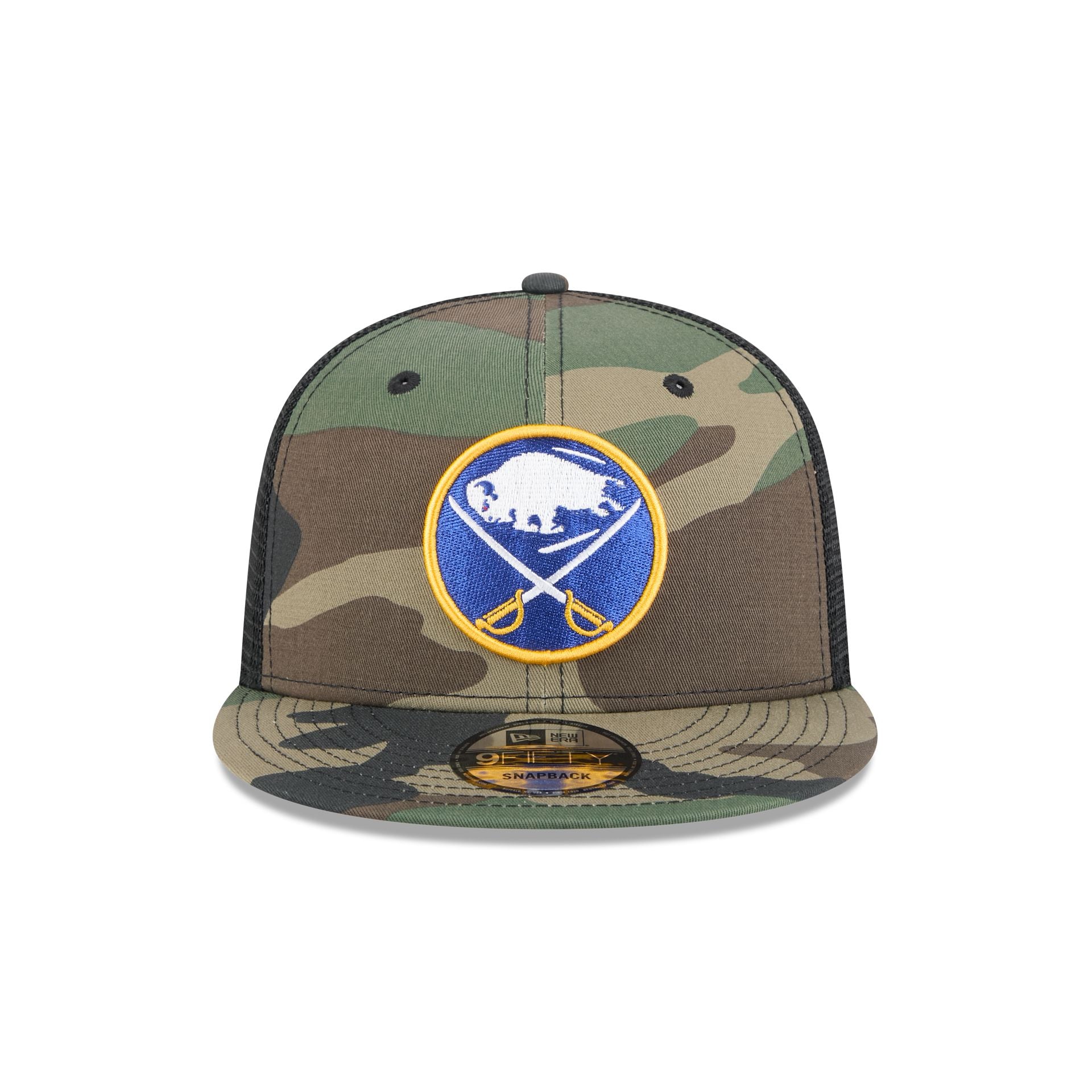 Buffalo Sabres Camo 9FIFTY Trucker Hat - Image 2