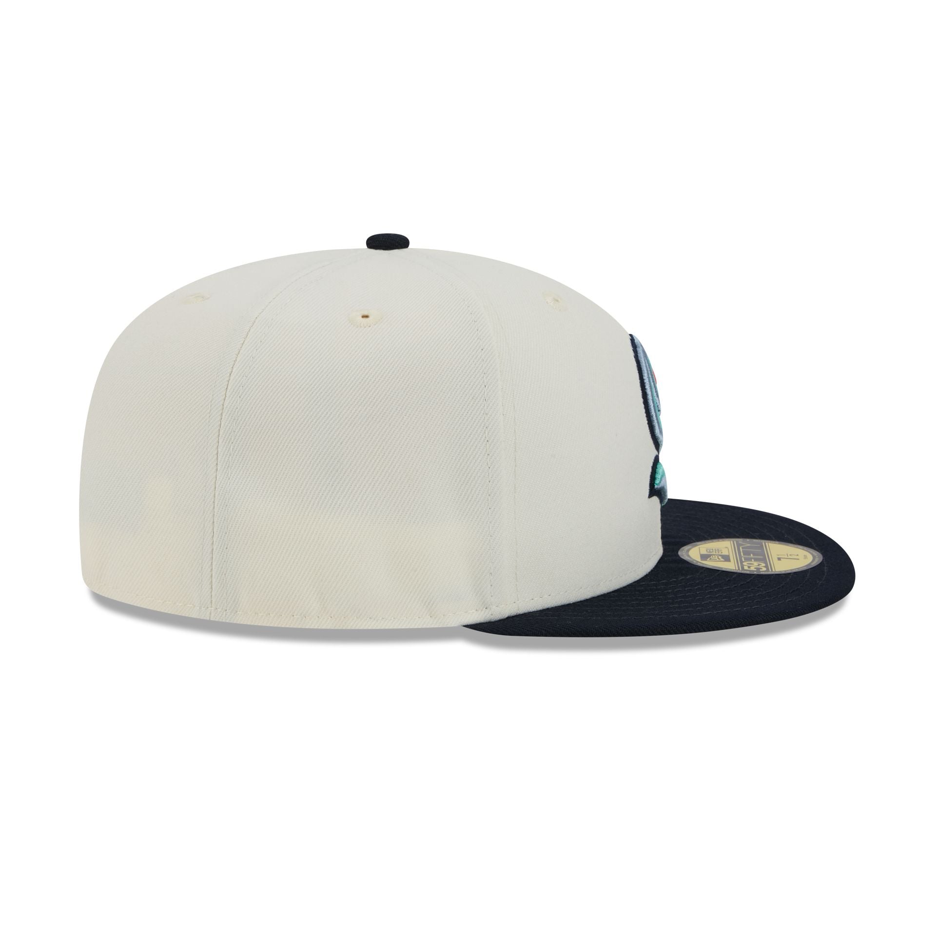 Seattle Kraken Chrome White 59FIFTY Fitted Hat - Image 5