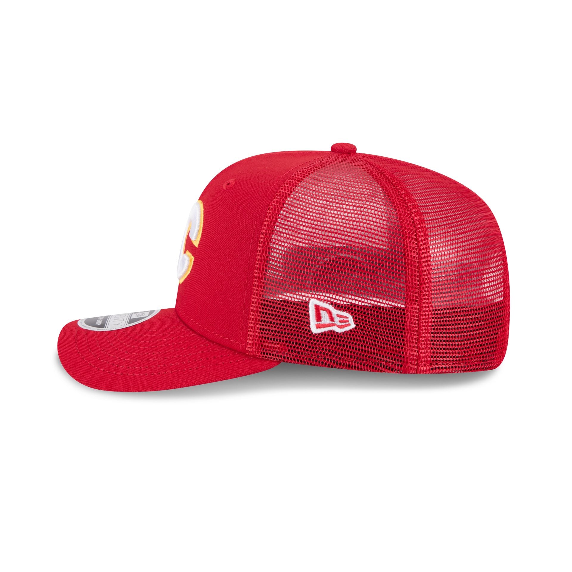 Calgary Flames Simple 9SEVENTY Trucker Hat - Image 4