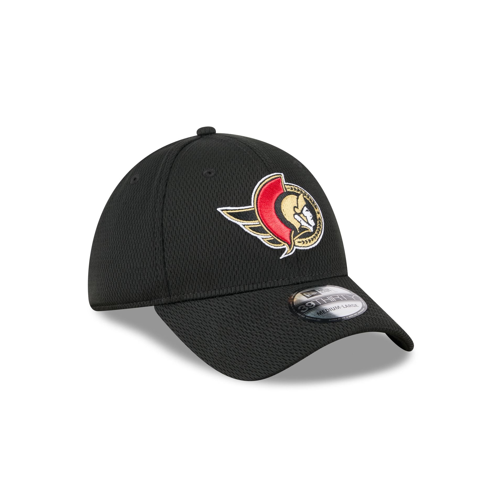 Ottawa Senators Black 39THIRTY Stretch Fit Hat - Image 3