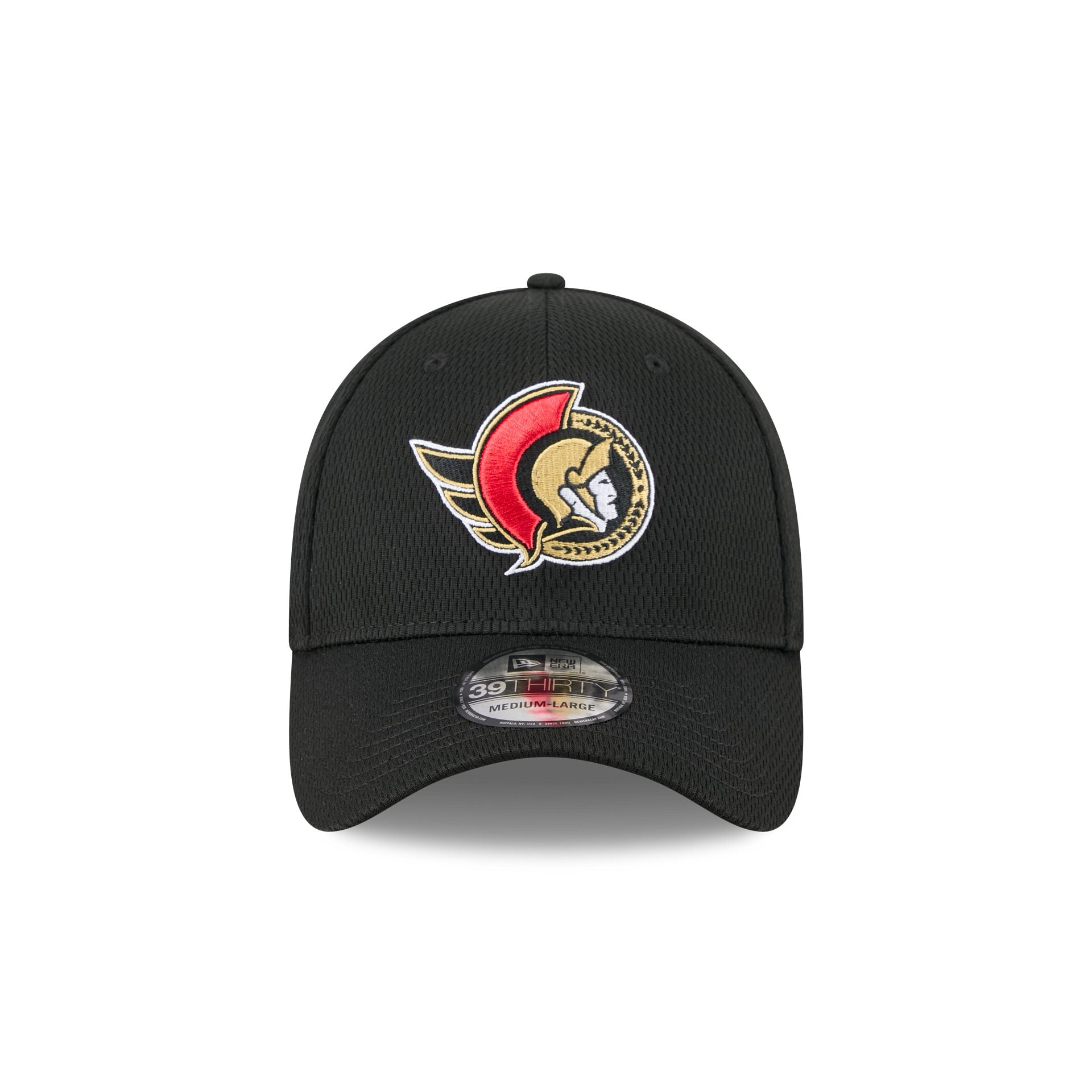Ottawa Senators Black 39THIRTY Stretch Fit Hat - Image 2