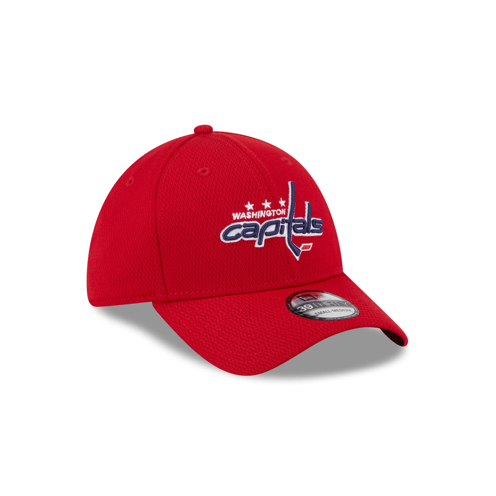 Washington Capitals Red 39THIRTY Stretch Fit Hat - Image 3