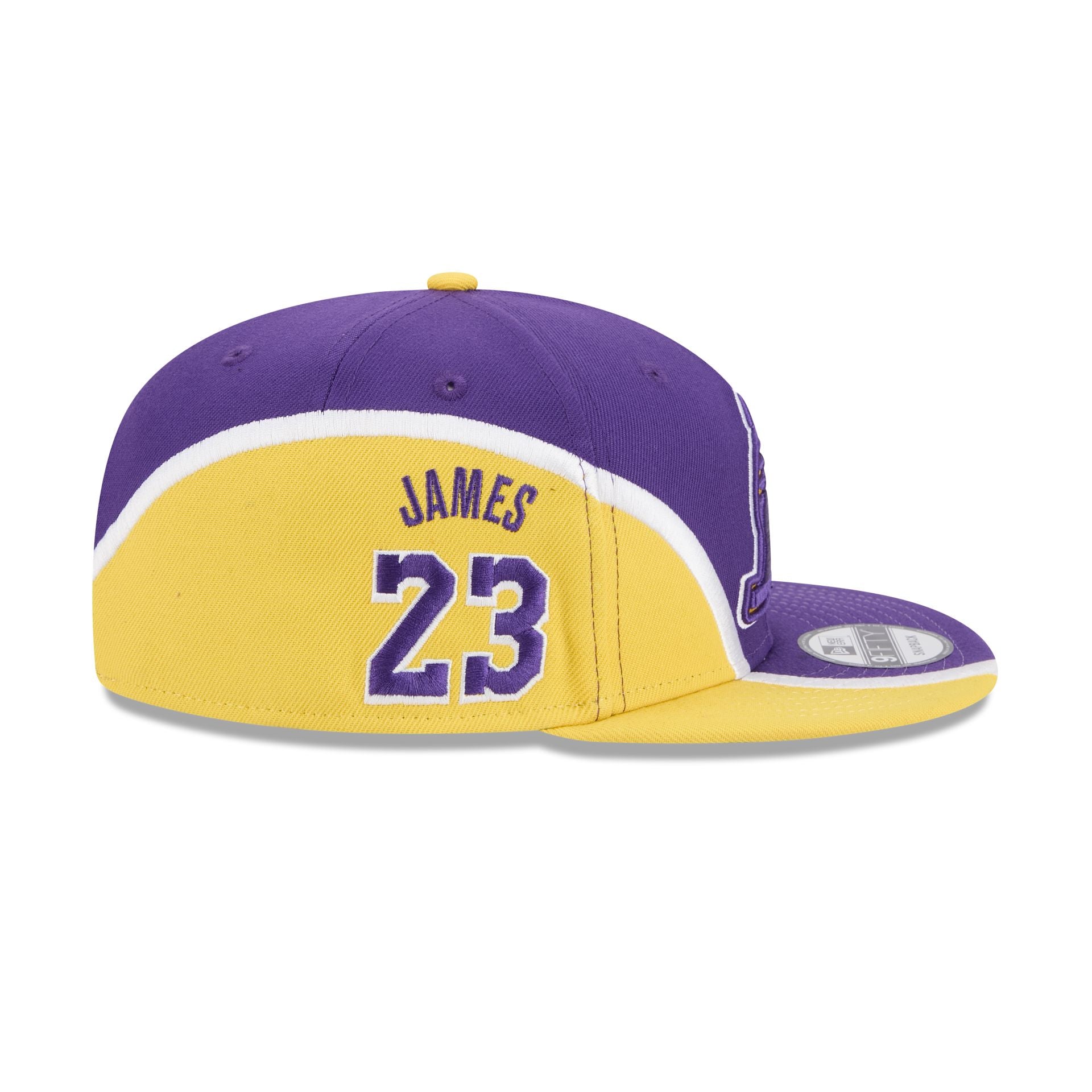 Los Angeles Lakers Lebron James 9FIFTY Snapback Hat - Image 4