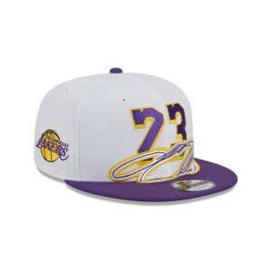 Los Angeles Lakers Lebron James Signature 9FIFTY Snapback Hat