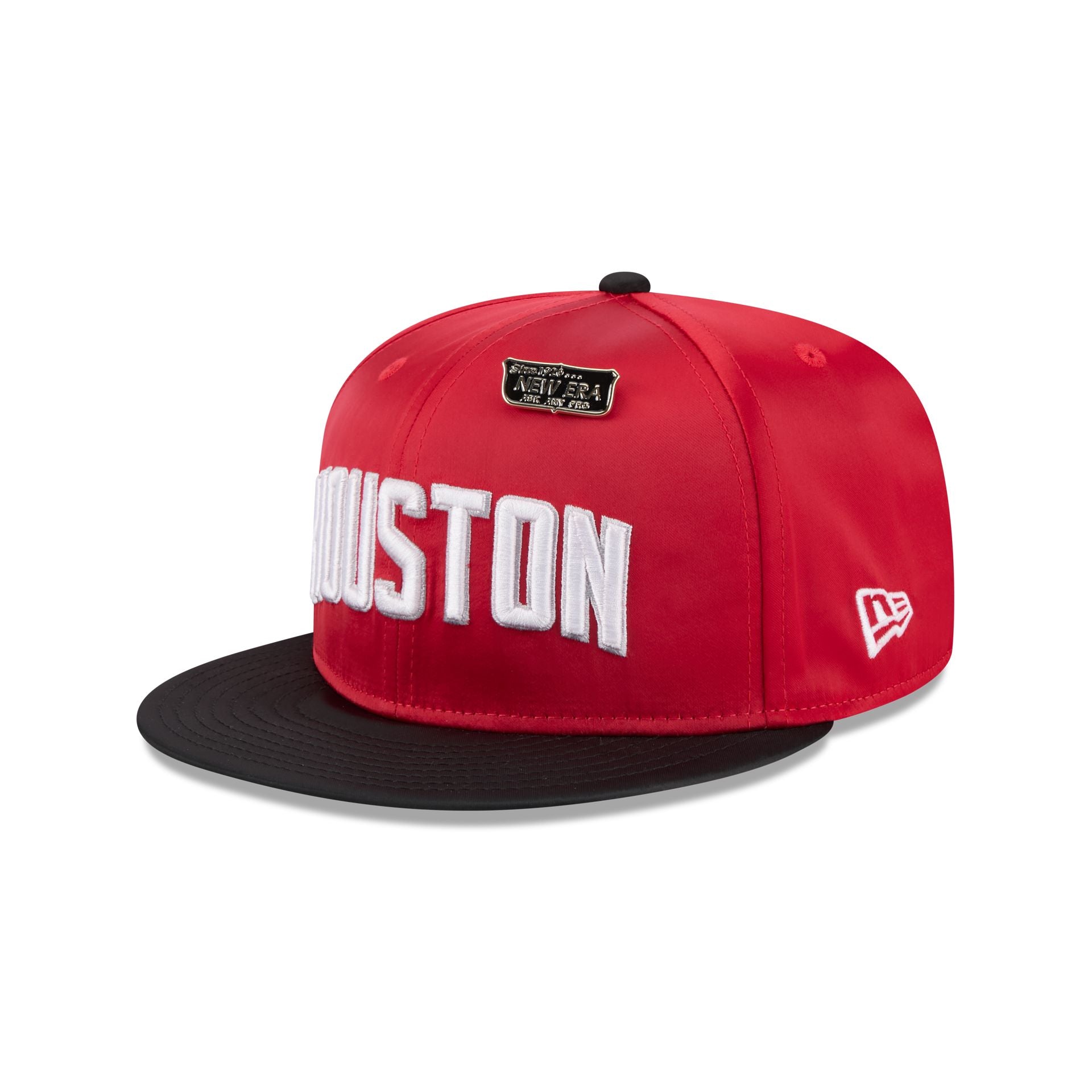 Houston Rockets Satin Pin 9FIFTY Snapback Hat - Image 3