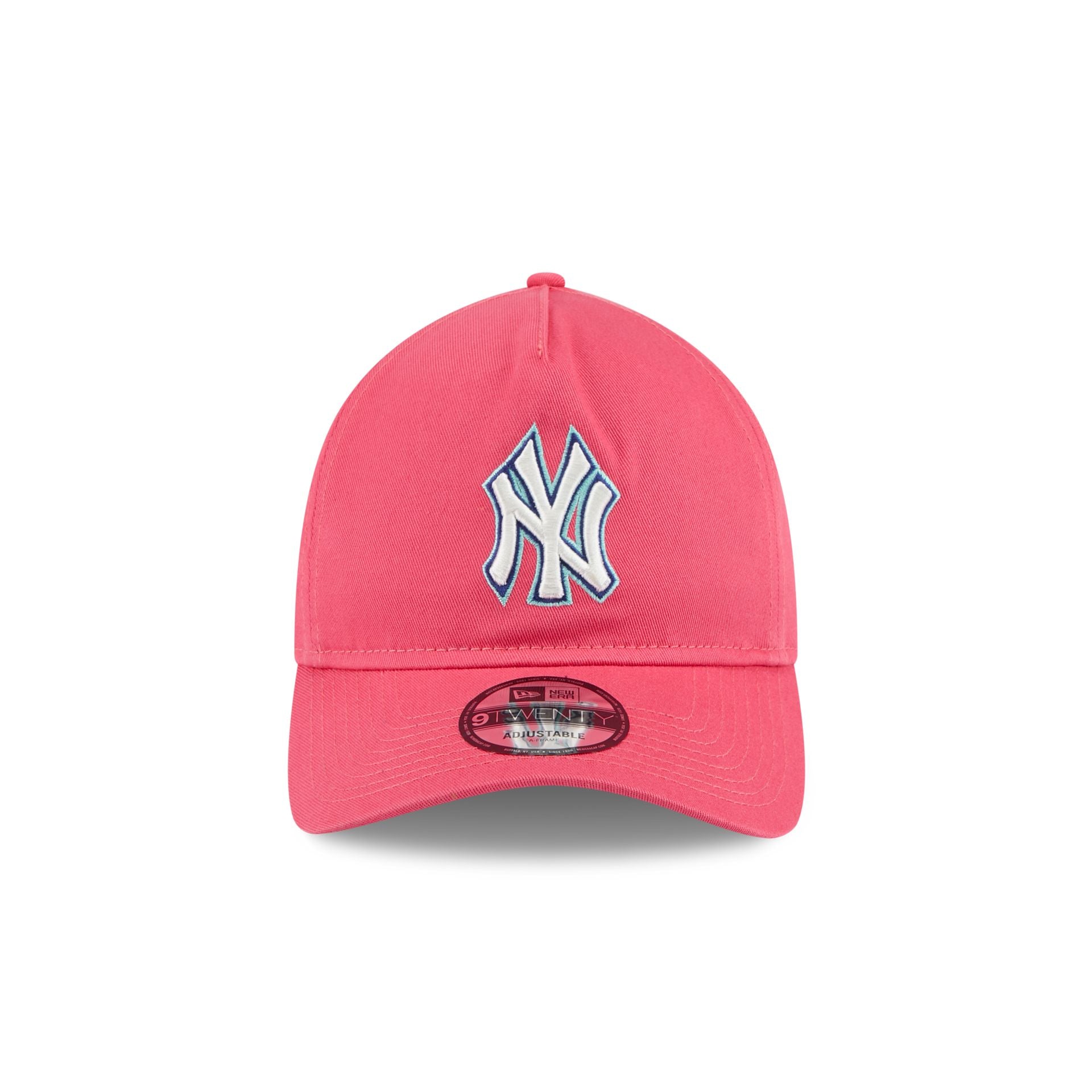 New York Yankees Coral 9TWENTY A-Frame Adjustable Hat - Image 2