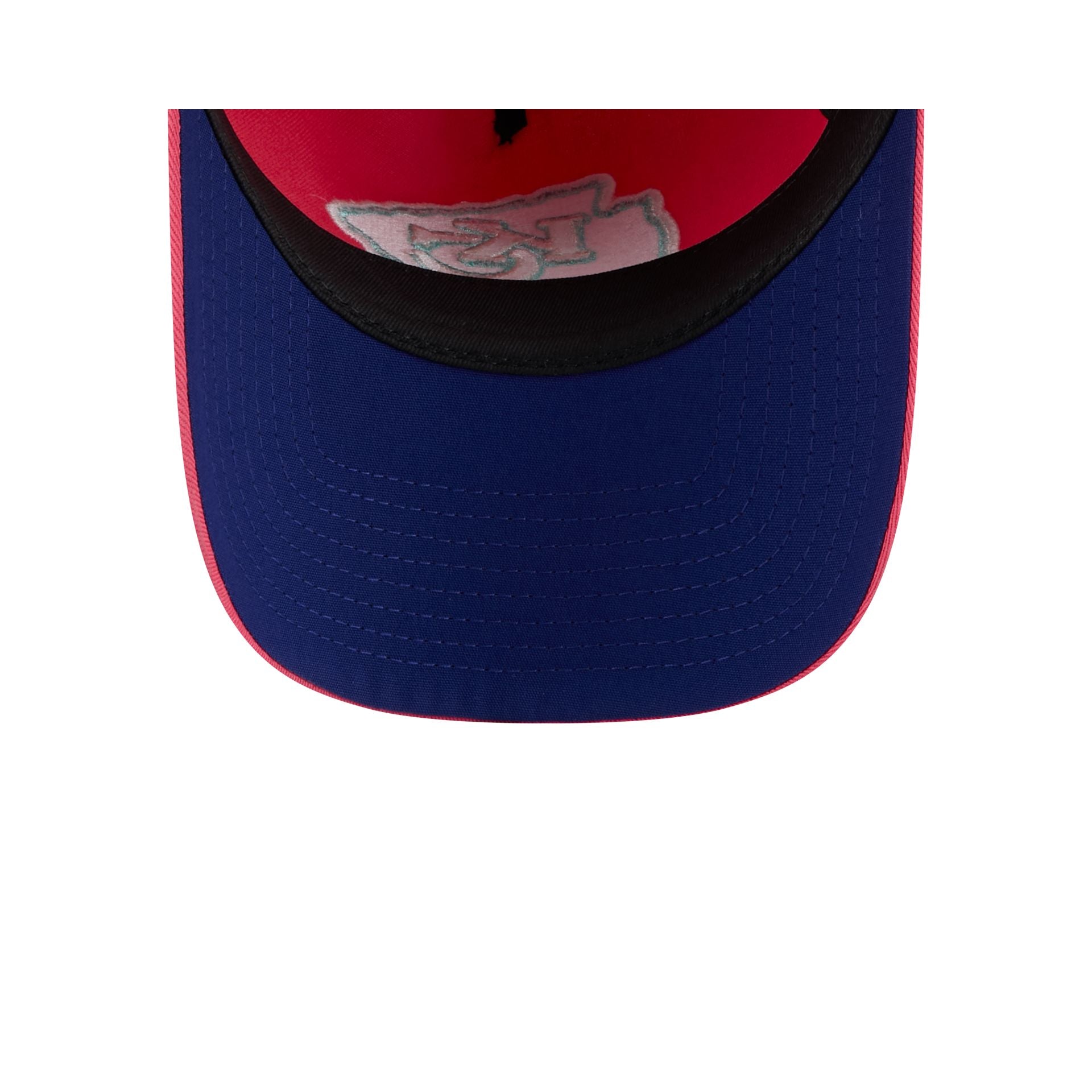 Kansas City Chiefs Coral 9TWENTY A-Frame Adjustable Hat - Image 7
