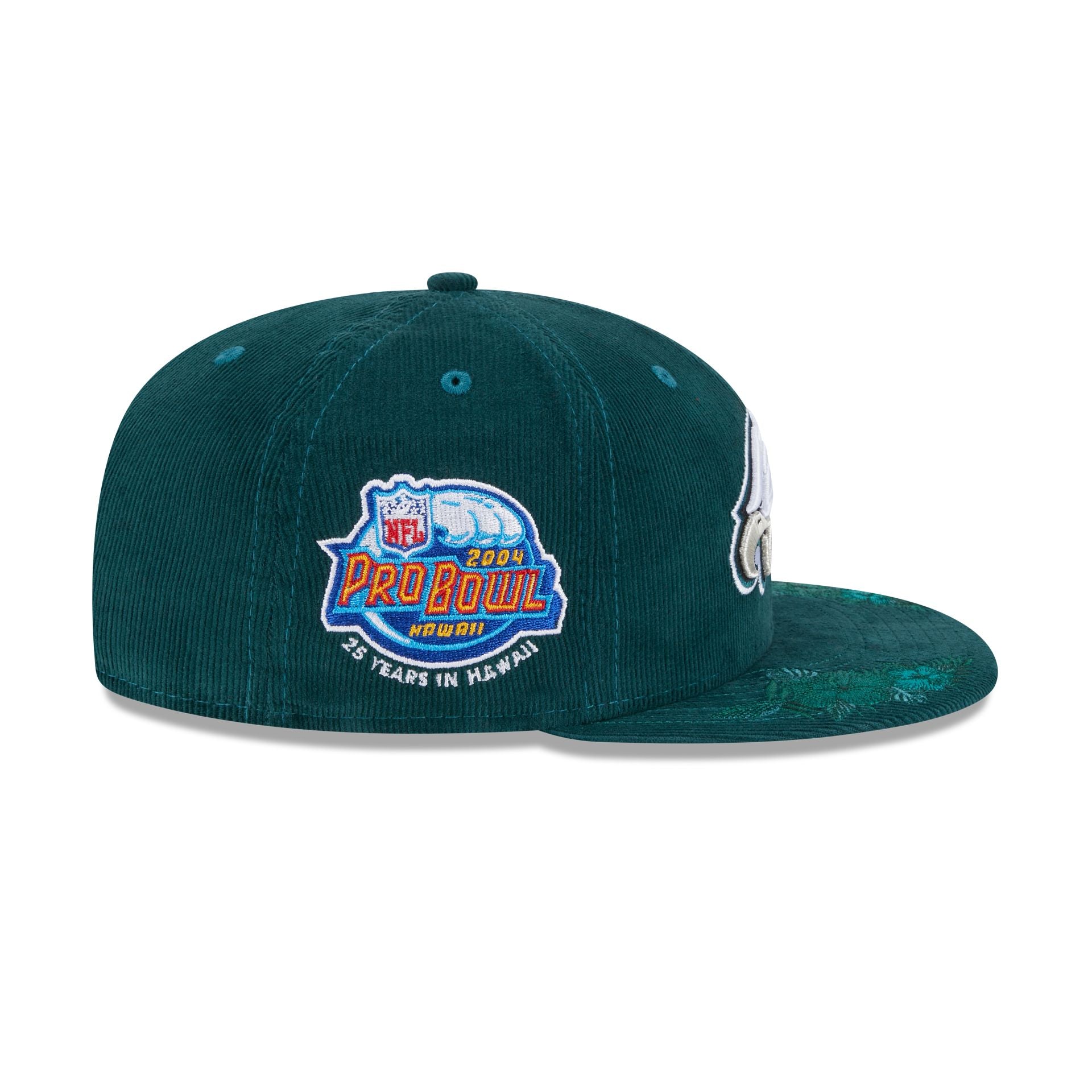 Just Caps Floral Corduroy Philadelphia Eagles 59FIFTY Fitted Hat - Image 5
