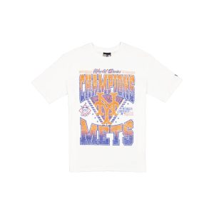 New York Mets Sport Classics Washed Optic White T-Shirt