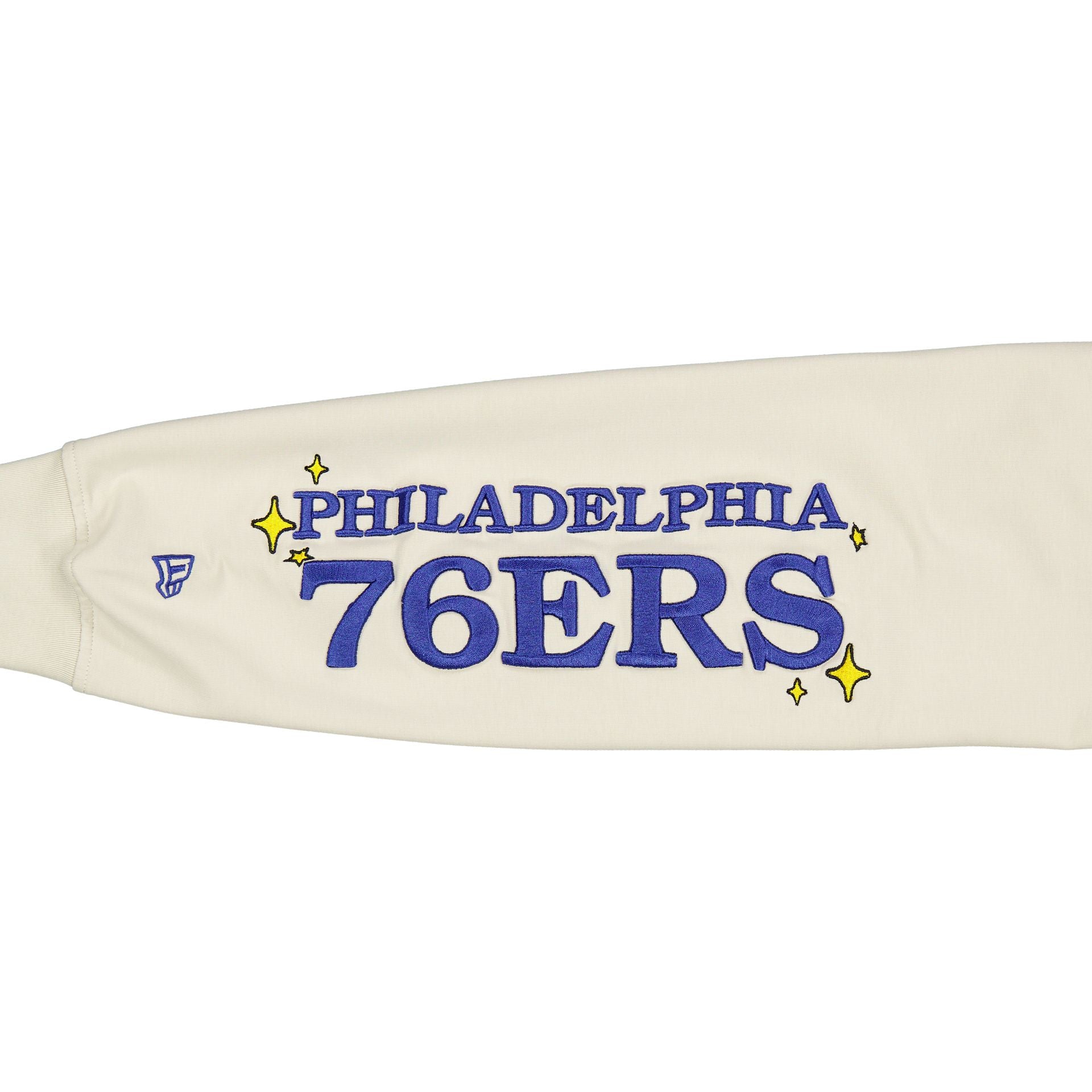Philadelphia 76ers Stone Logo Select Full-Zip Hoodie - Image 4