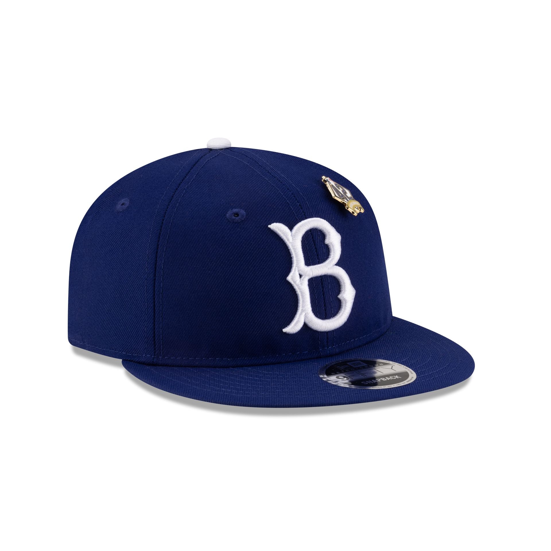 Brooklyn Dodgers Jackie Robinson Day 2025 Retro Crown 9FIFTY Snapback Hat - Image 3