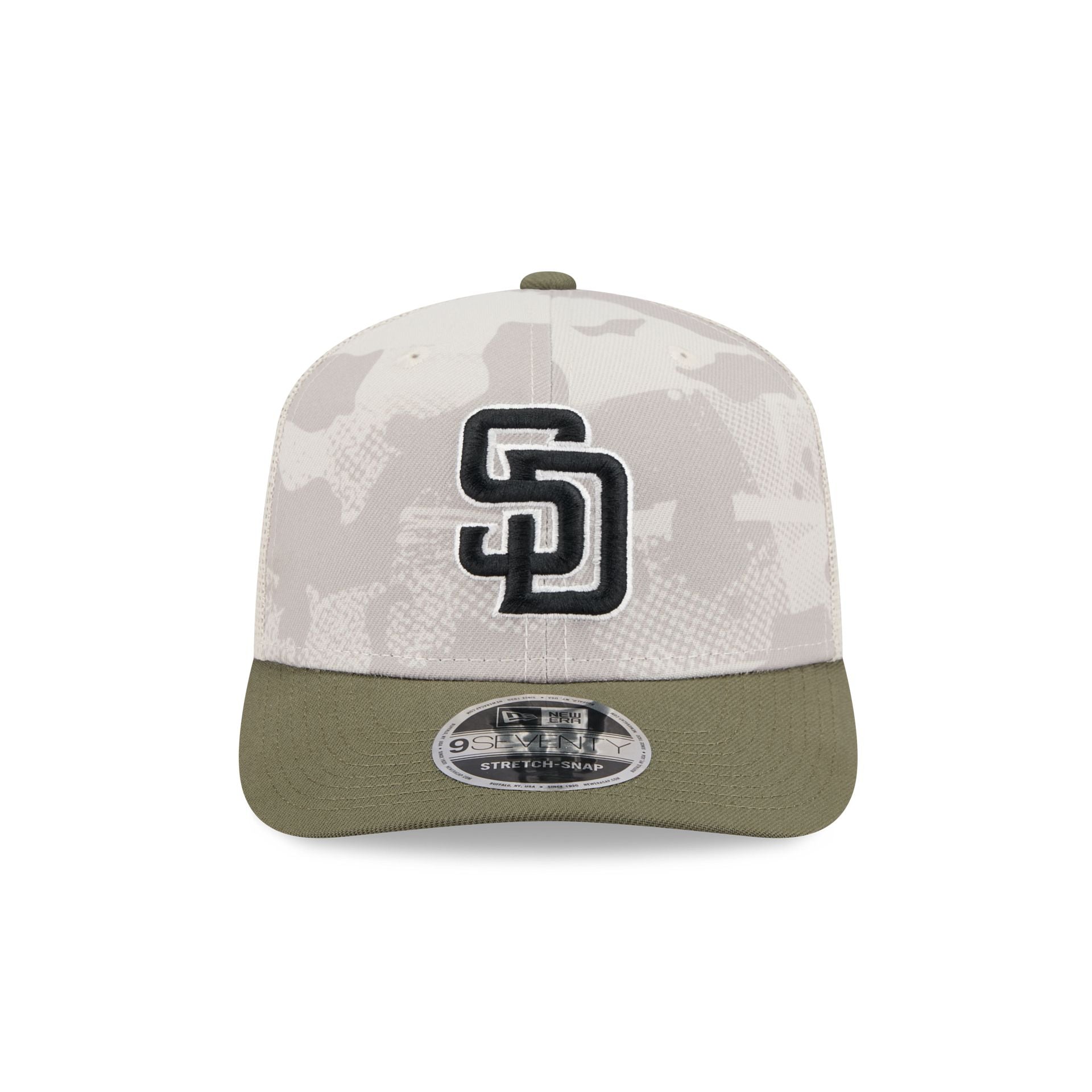 San Diego Padres Armed Forces Day 2025 9SEVENTY Trucker Hat - Image 2