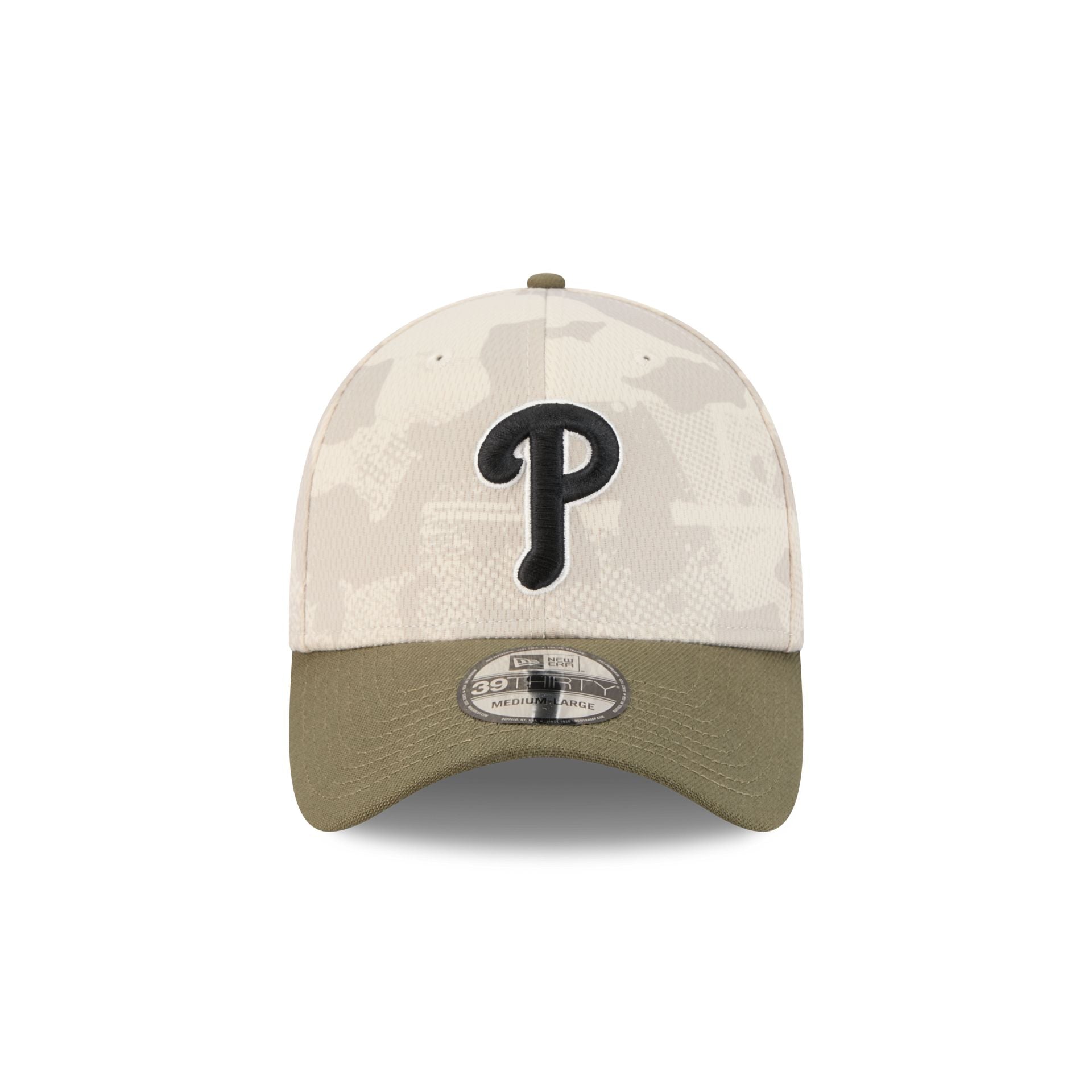 Philadelphia Phillies Armed Forces Day 2025 39THIRTY Stretch Fit Hat - Image 2