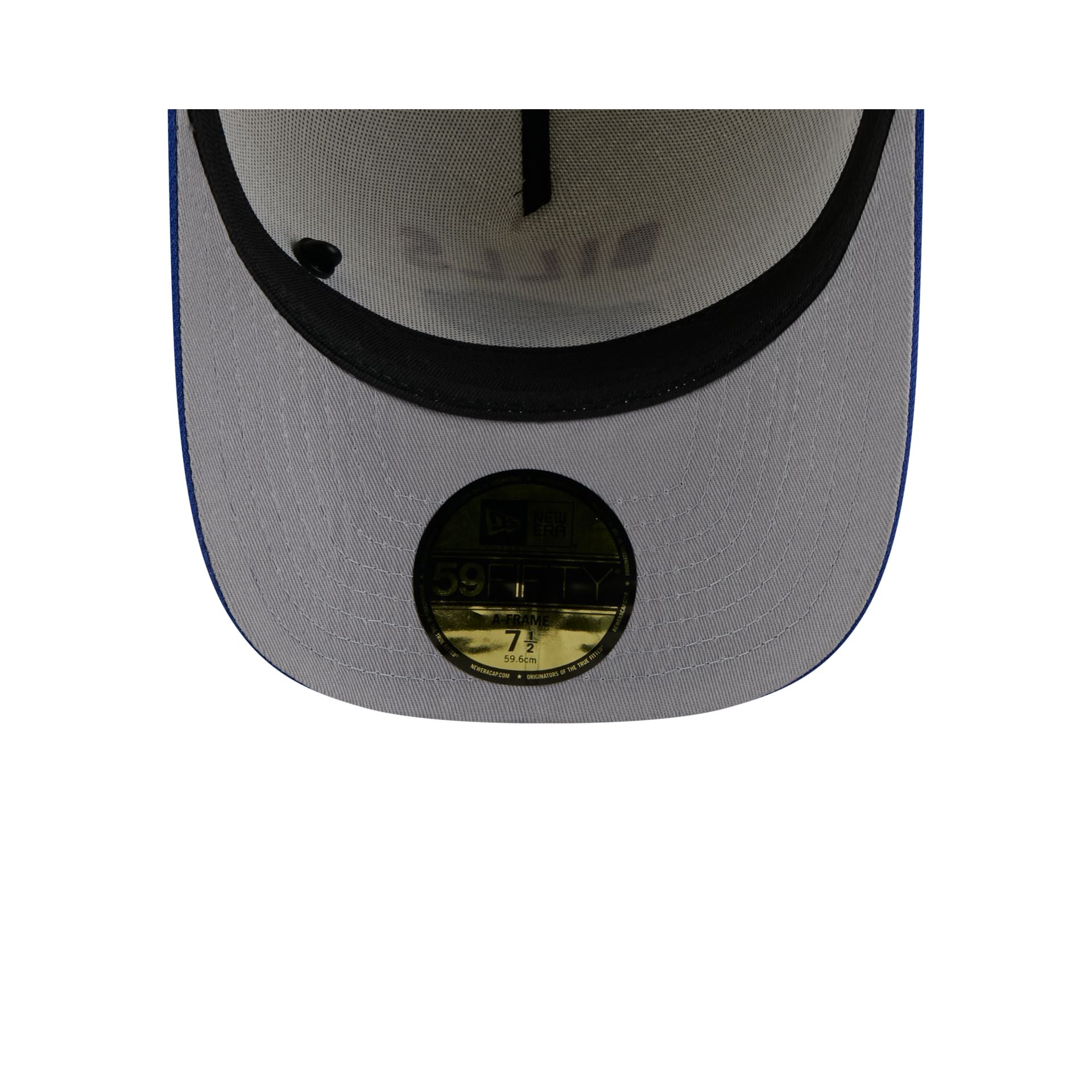 Buffalo Bills 2025 Draft Chrome White 59FIFTY A-Frame Fitted Hat - Image 7