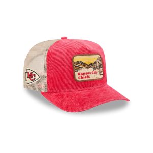 Kansas City Chiefs Vintage Landscape 9FIFTY A-Frame Trucker Hat