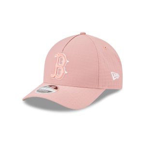 Boston Red Sox Pink Ripstop 9FORTY M-Crown A-Frame Snapback Hat