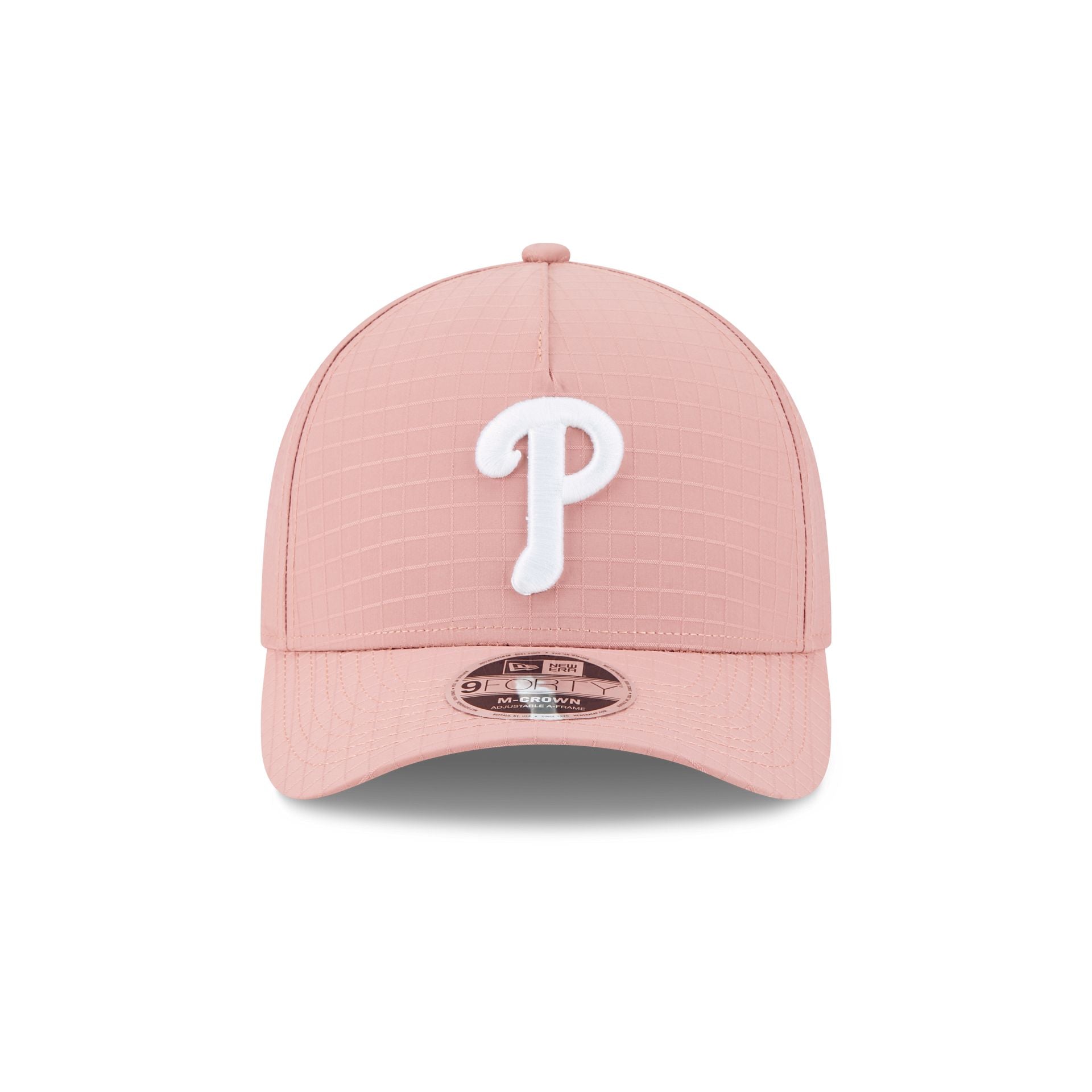 Philadelphia Phillies Pink Ripstop 9FORTY M-Crown A-Frame Snapback Hat - Image 2